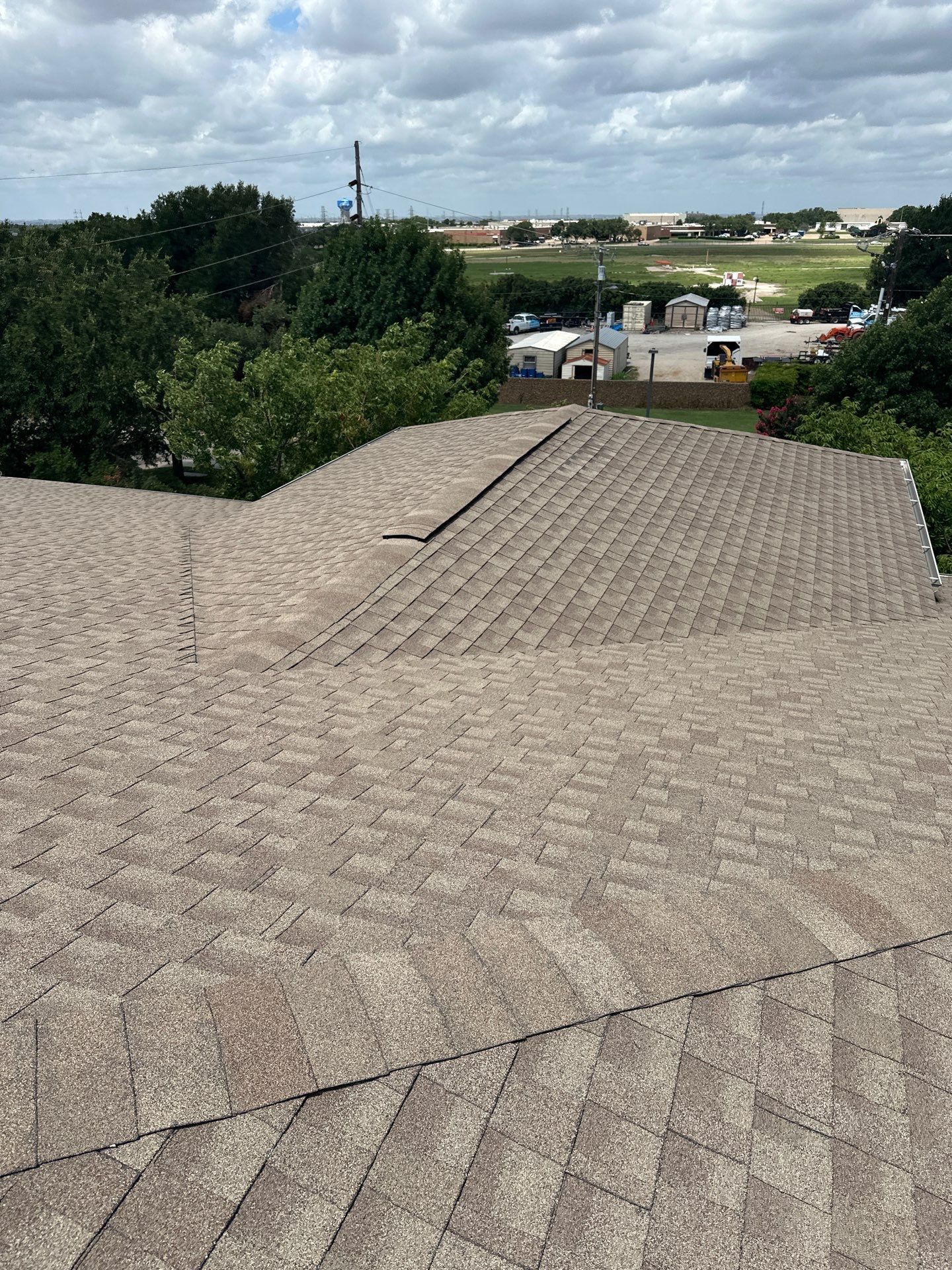 Roof Damage  by Zeus Exteriors