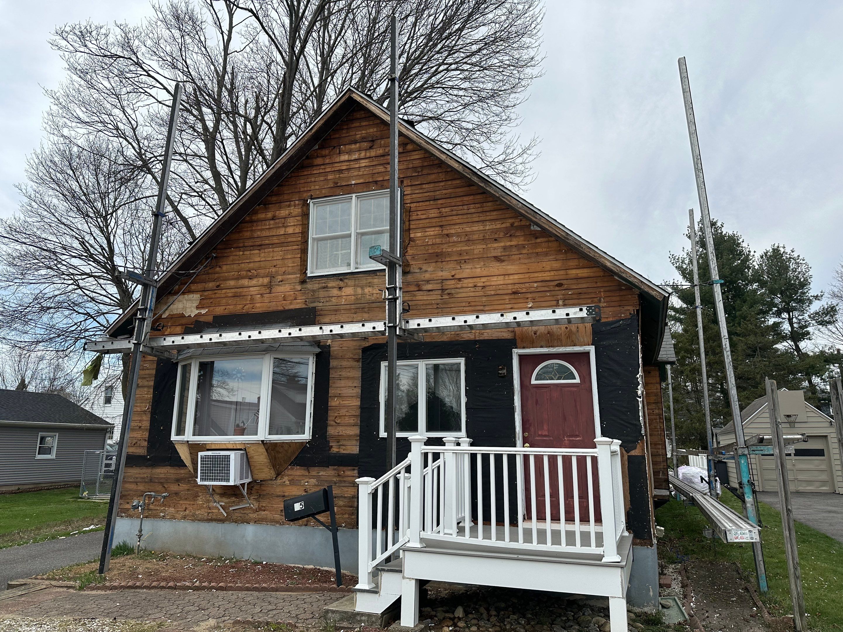 Siding Installation using Certainteed Monogram Granite Gray by A Plus Exterior