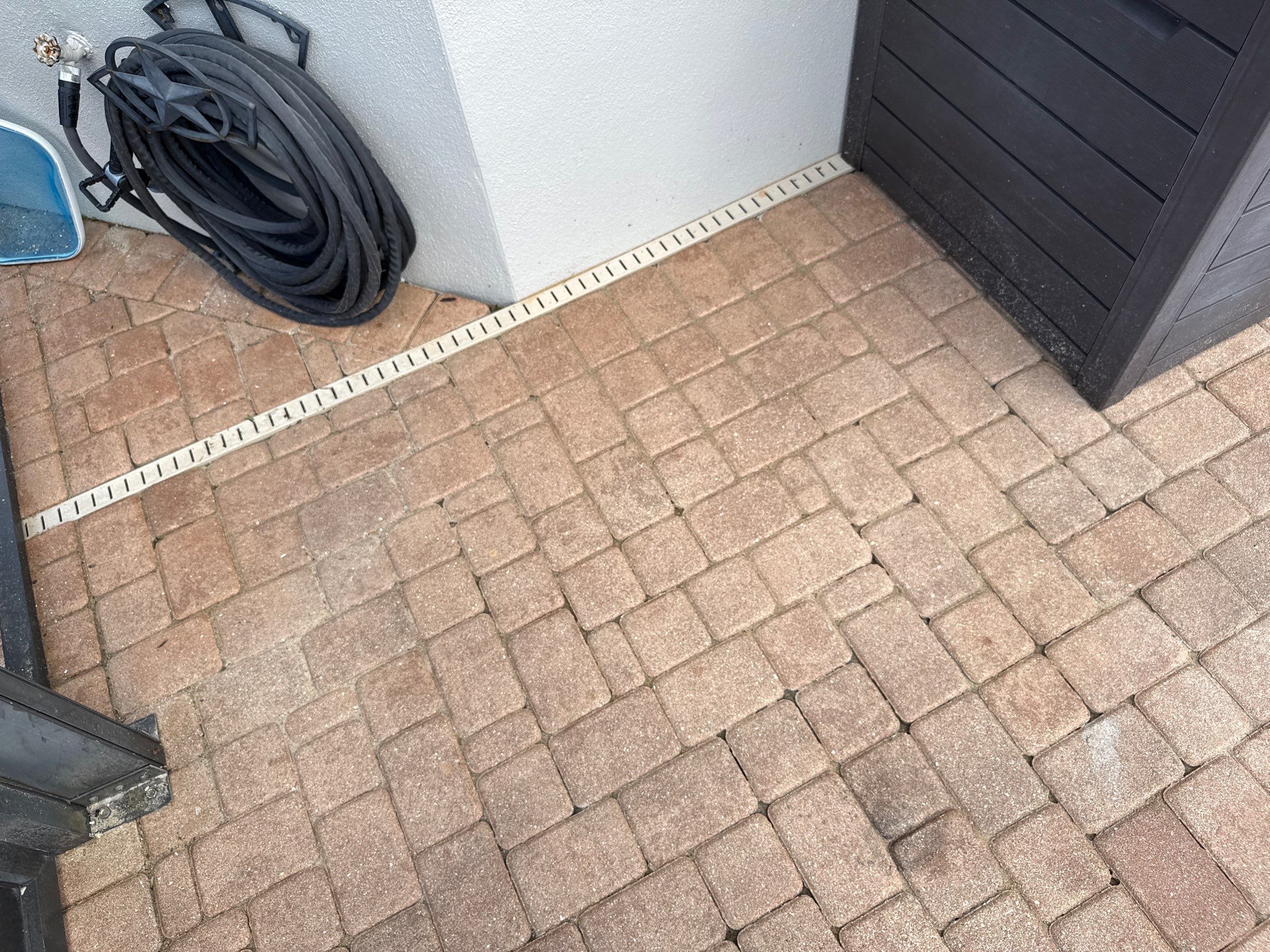 Tile Roof, Paver Pool Deck & Flowerbed Curbing Cleaning | Winding River Bradenton, FL Transformation by Sunshine AquaWash