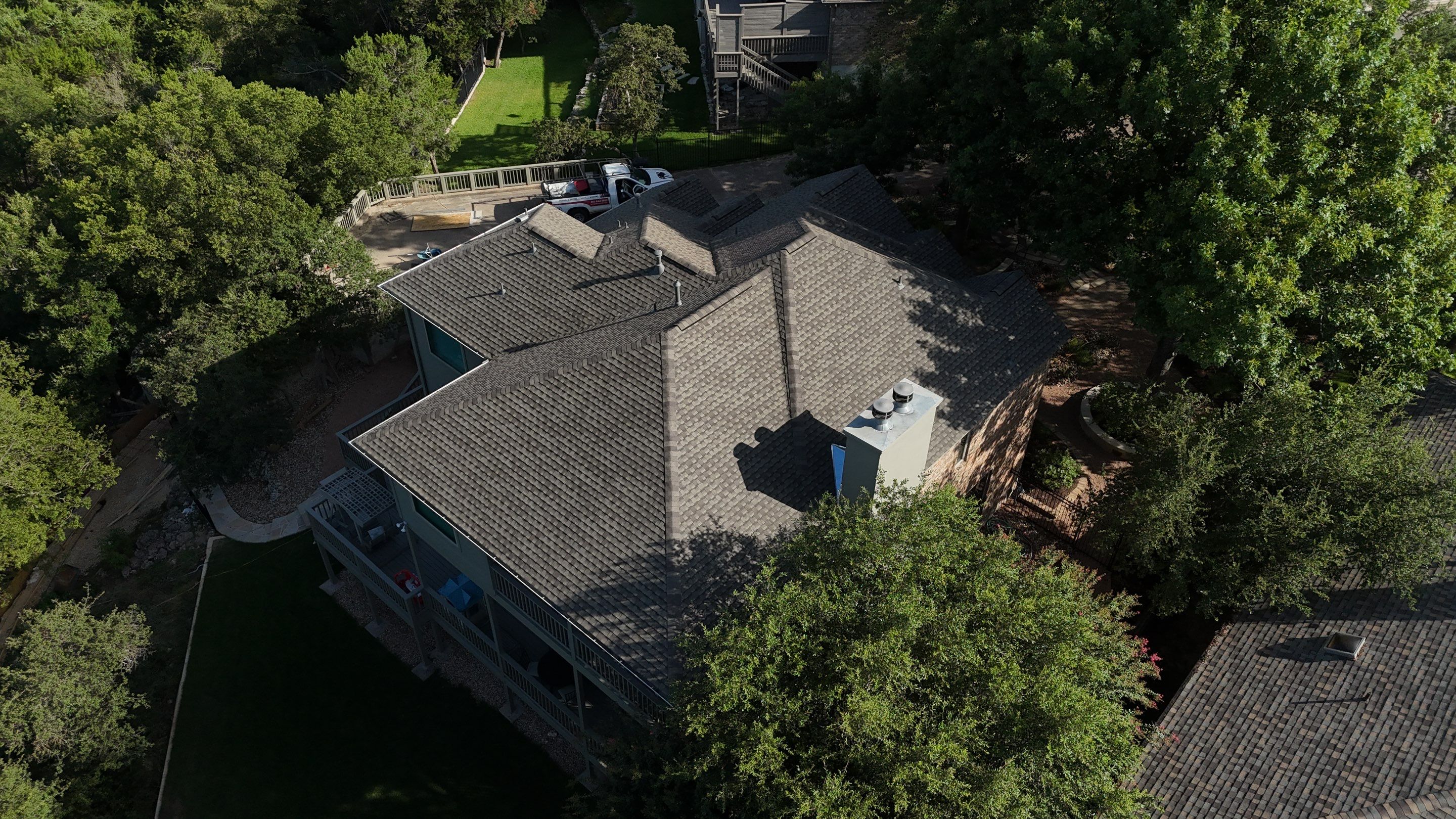 Residential Construction using GAF - UHDZ - Weathered Wood by Action Exteriors Austin