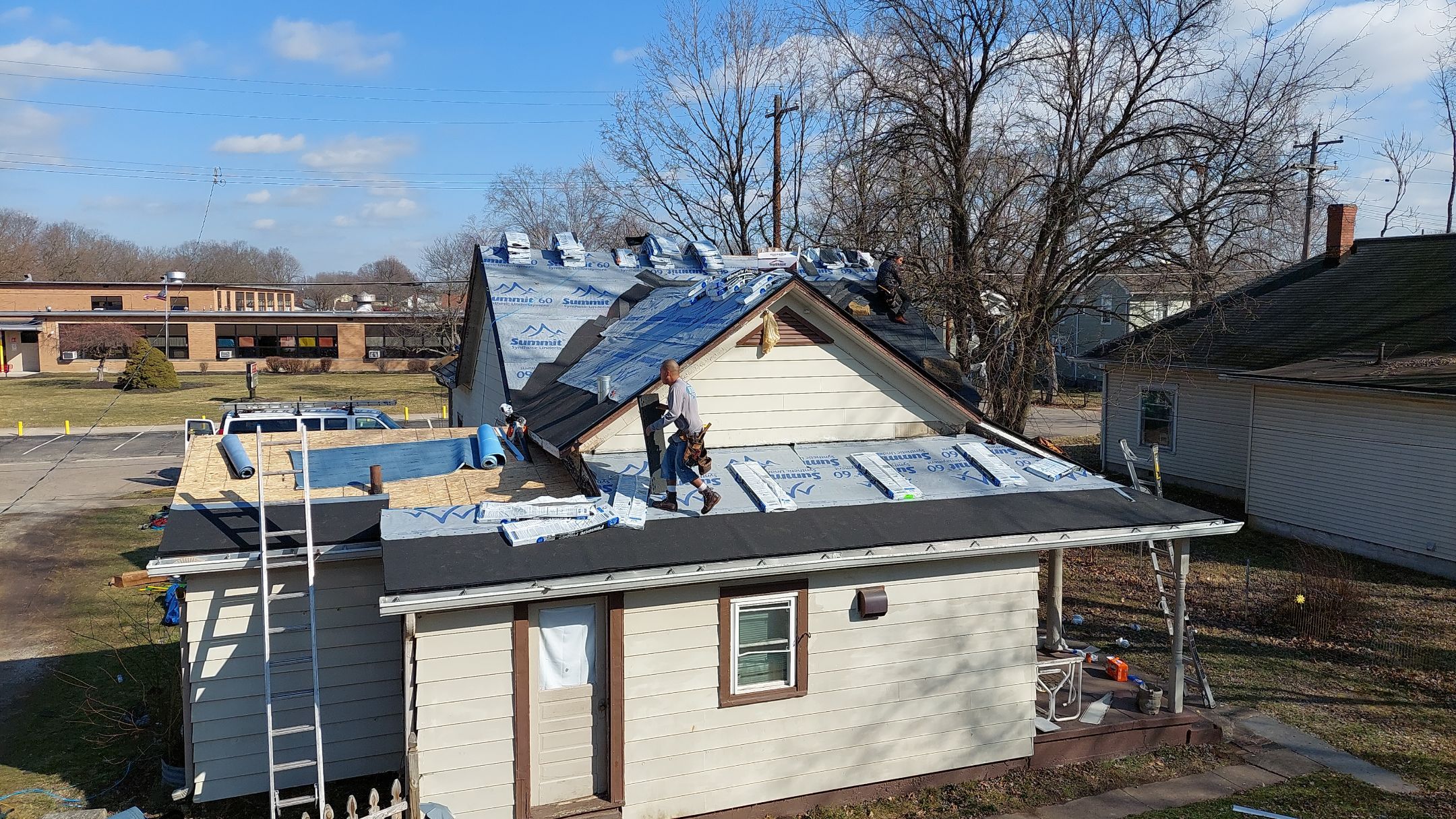 3 Layers and full Re-Deck!!!! by Tamlin Roofing