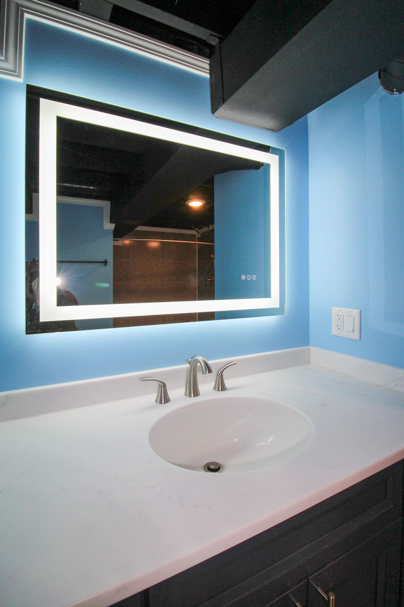 Basement Bathroom Remodel by Ivy Lea Construction
