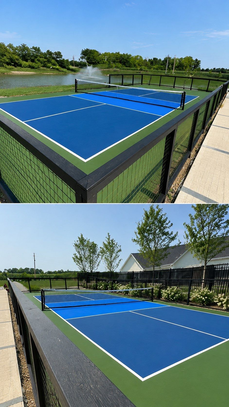 New Community Premium Pickleball Courts McCordsville by Southwest Greens Midwest