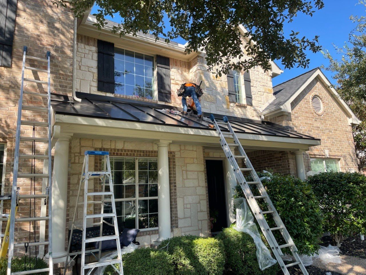 Residential Roofing Installation using GAF ArmorShield II Charcoal by OneSource Roofing and Restoration