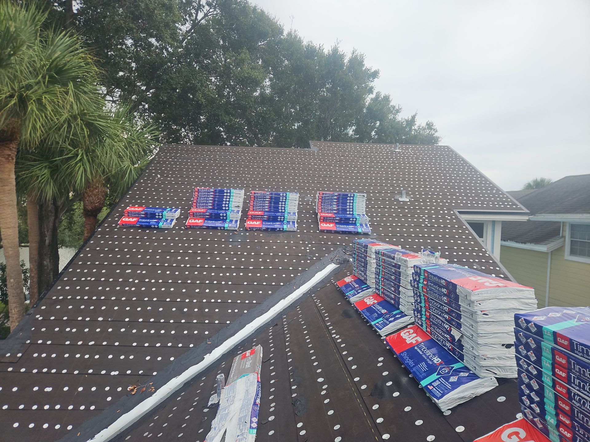Residential Roofing Installation using GAF by BLUES BROTHERS ROOFING