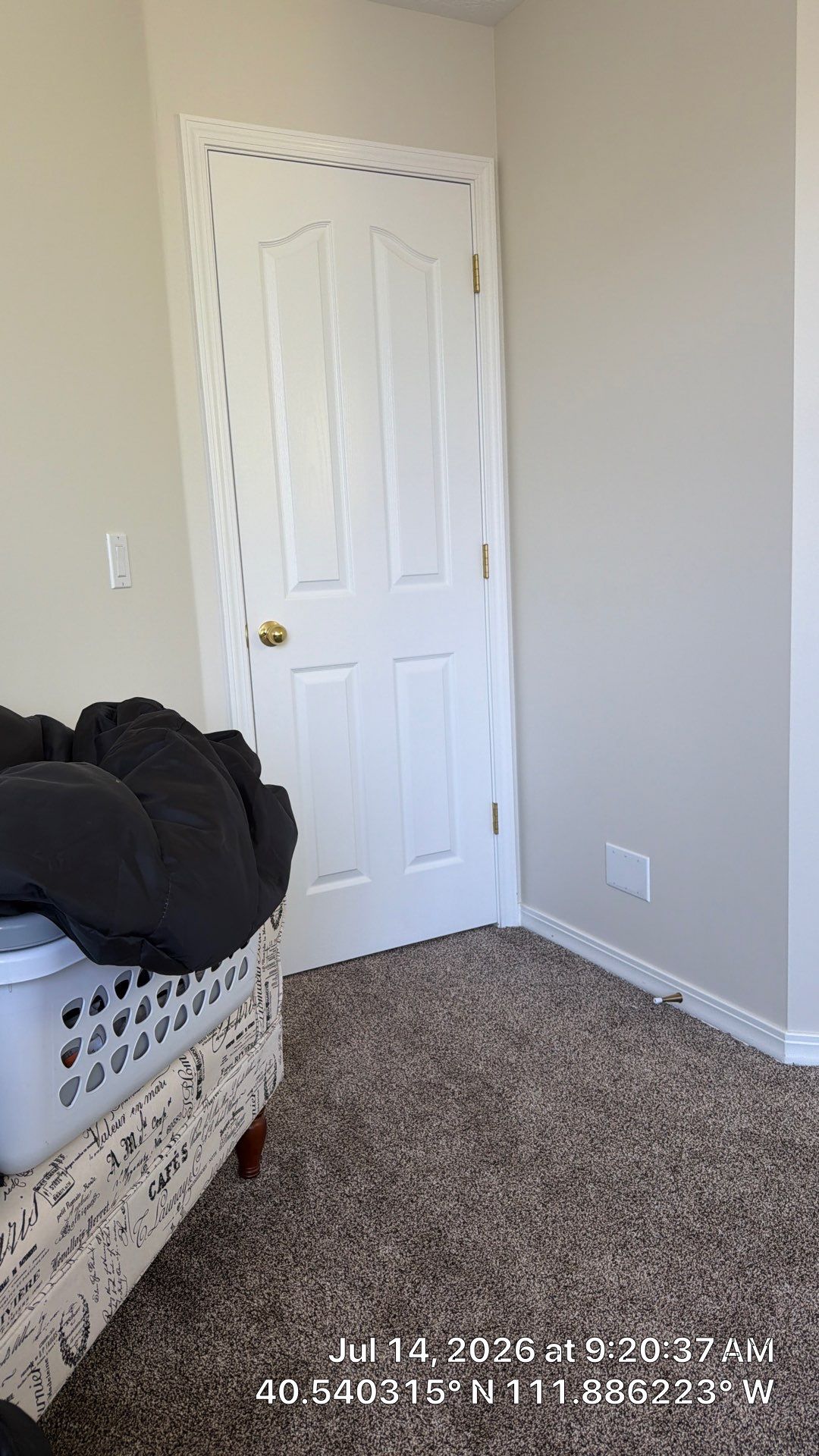 Residential Interior Door Installation and Finishing in Draper by CompanyCam Sales Demo