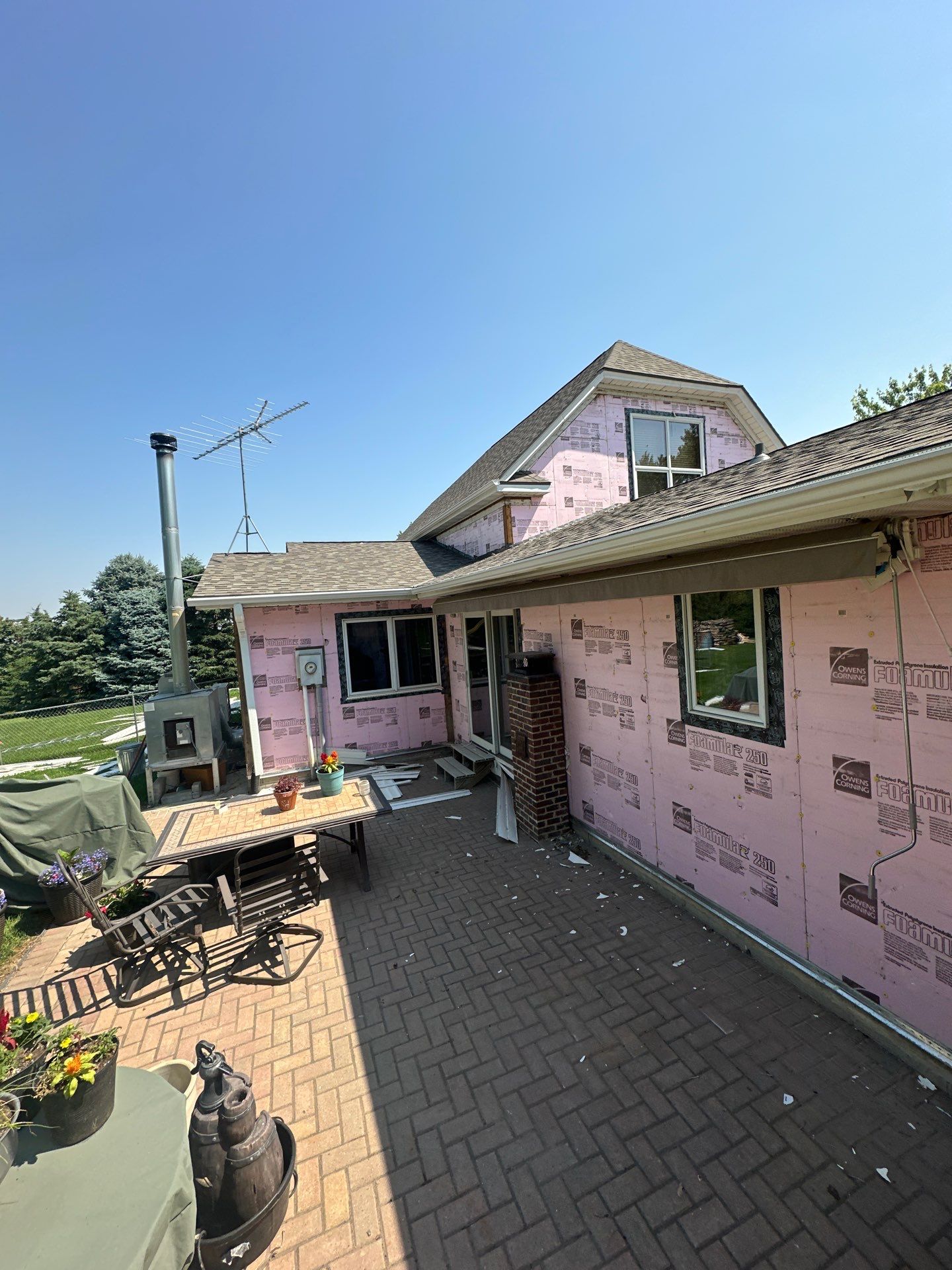 Residential Roofing Installation using Owens Corning Duration Driftwood by Lightning Exteriors