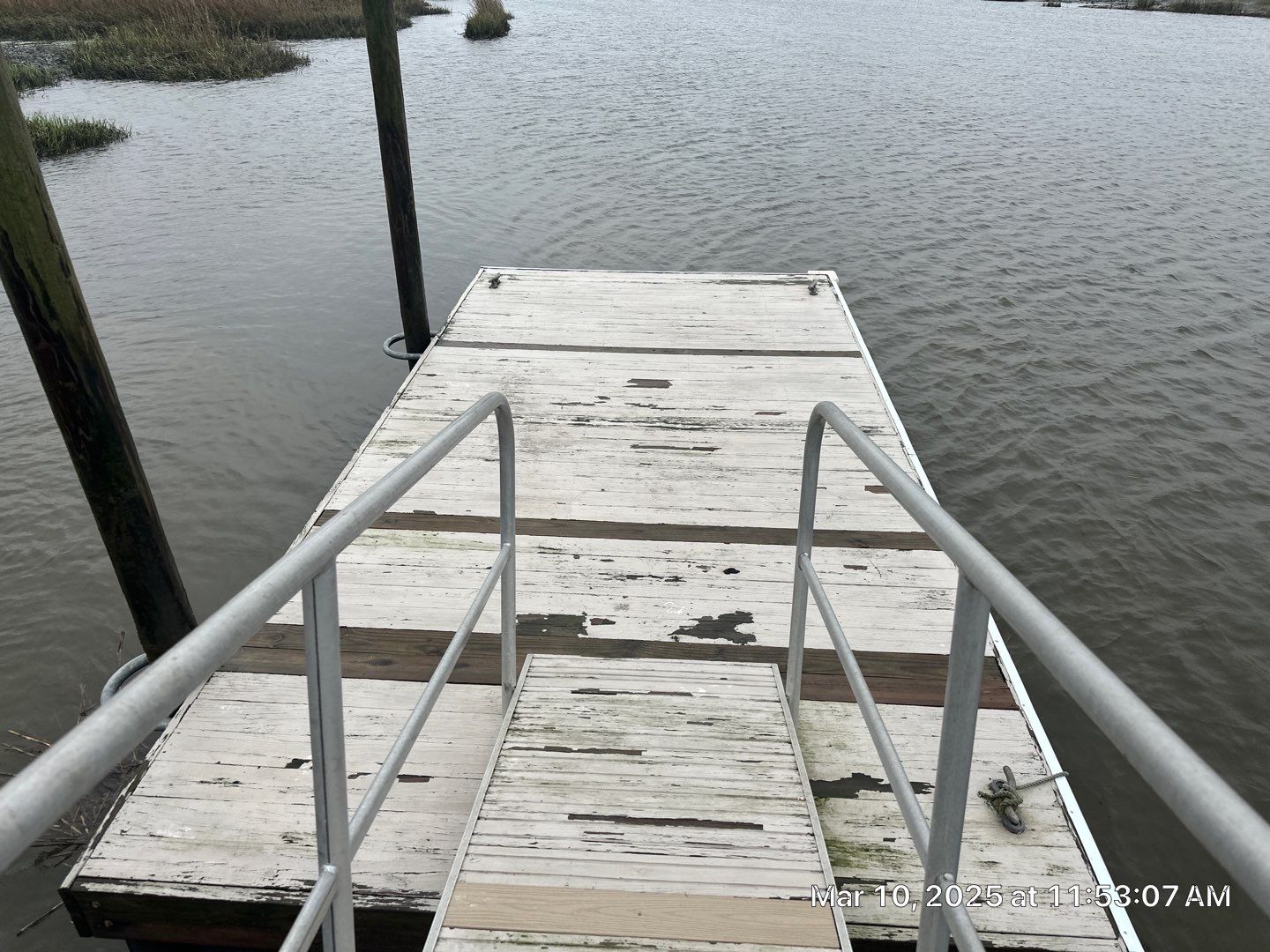 Dock using Wood Sealant by DuraSeal