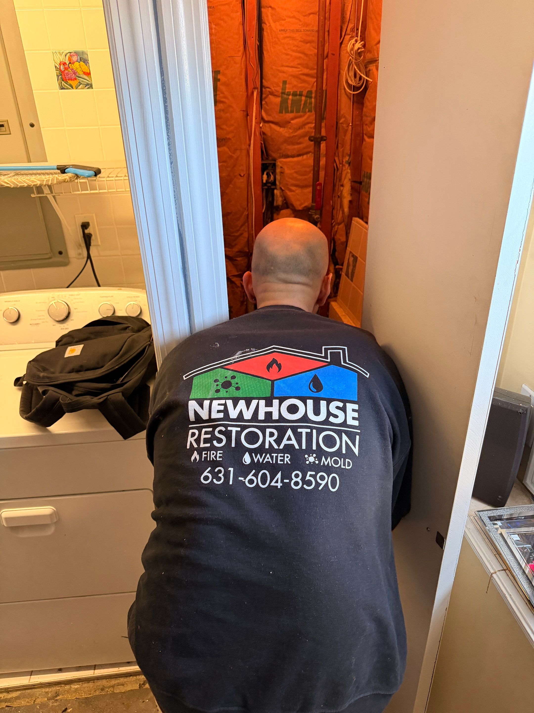 Water Damage Holbrook by Newhouse Restoration