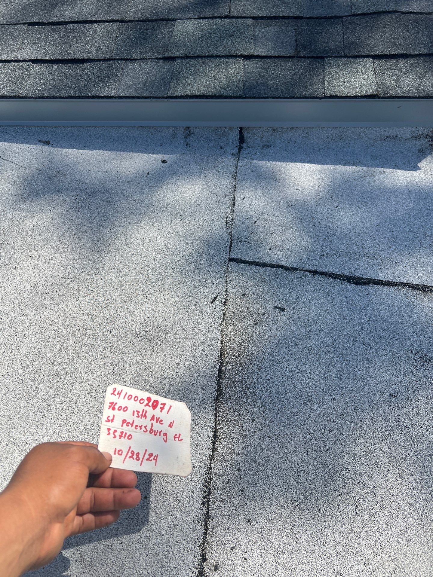 Project in St. Petersburg 33710 by Mitchell Roofing Company LLC 