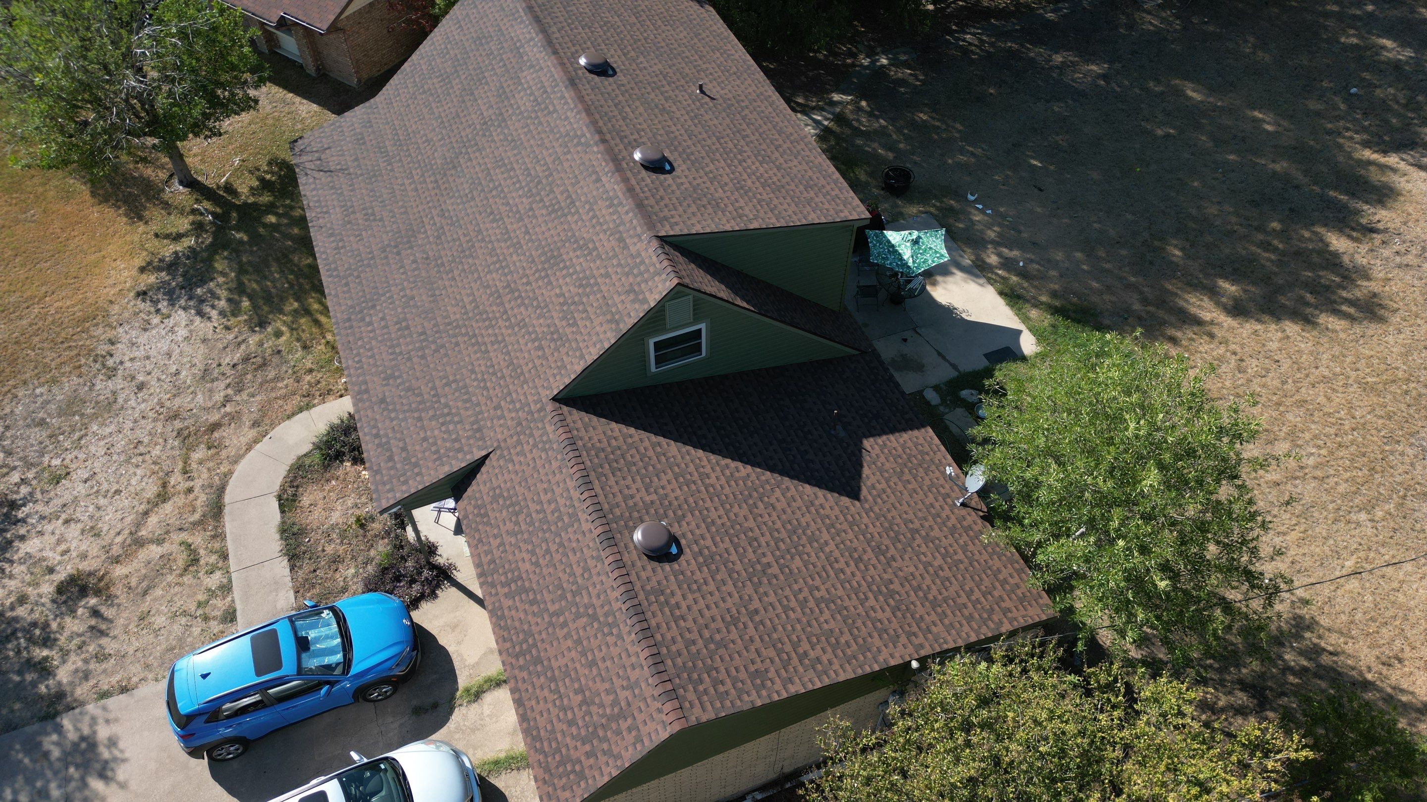 Temple TX — Hail Damage Roof Replacement & Decking Repair, West Temple by ROAM Roof & Solar