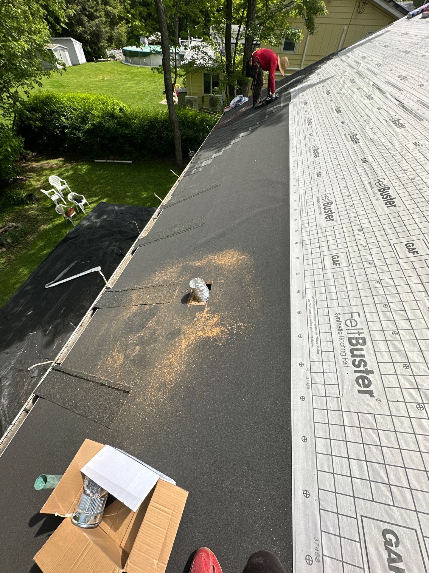 Project in Wolcott by Elitex Roofing