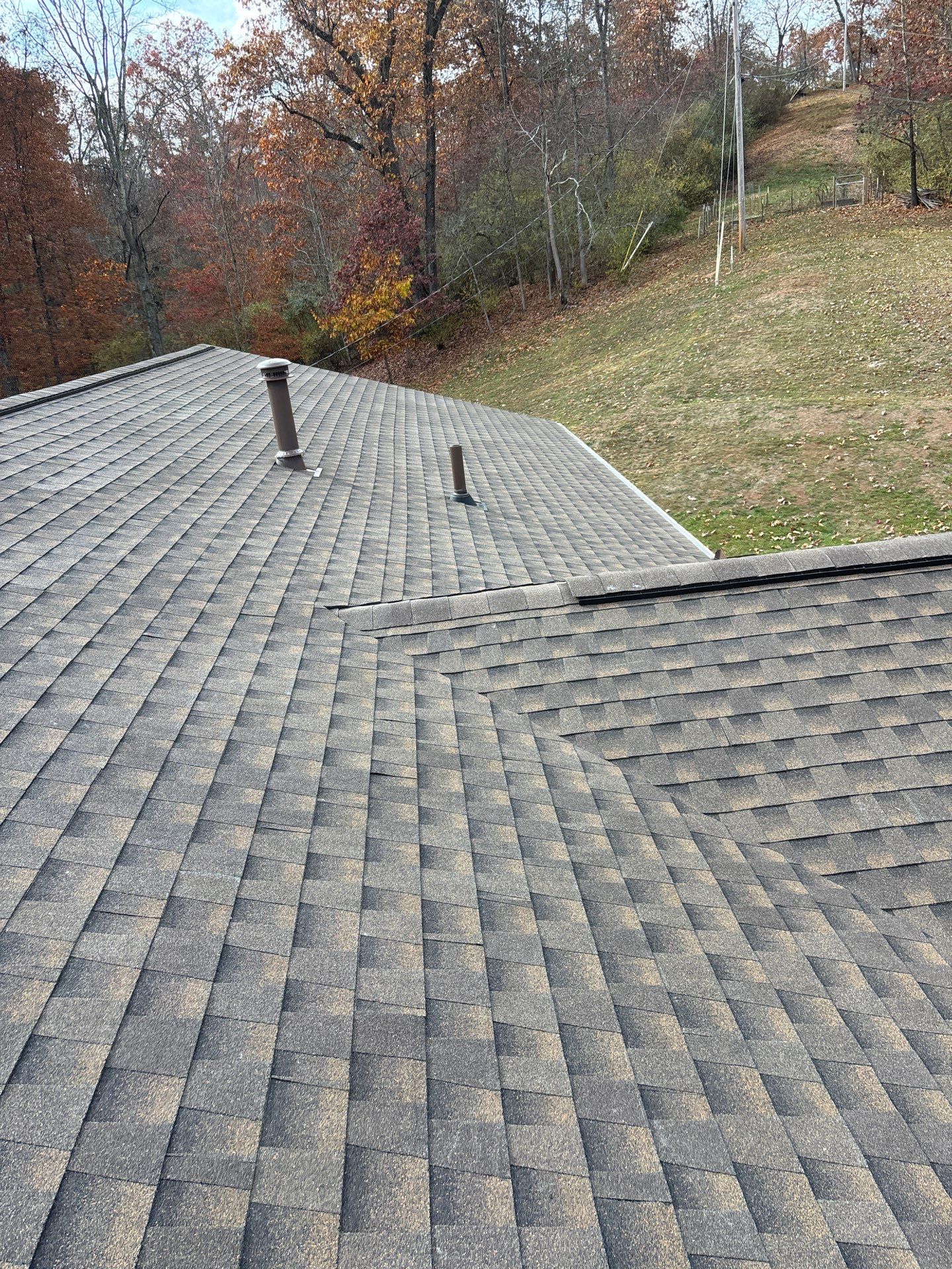 Residential Roofing Installation using GAF Timberline HDZ Barkwood by Rainstoppers Roofing