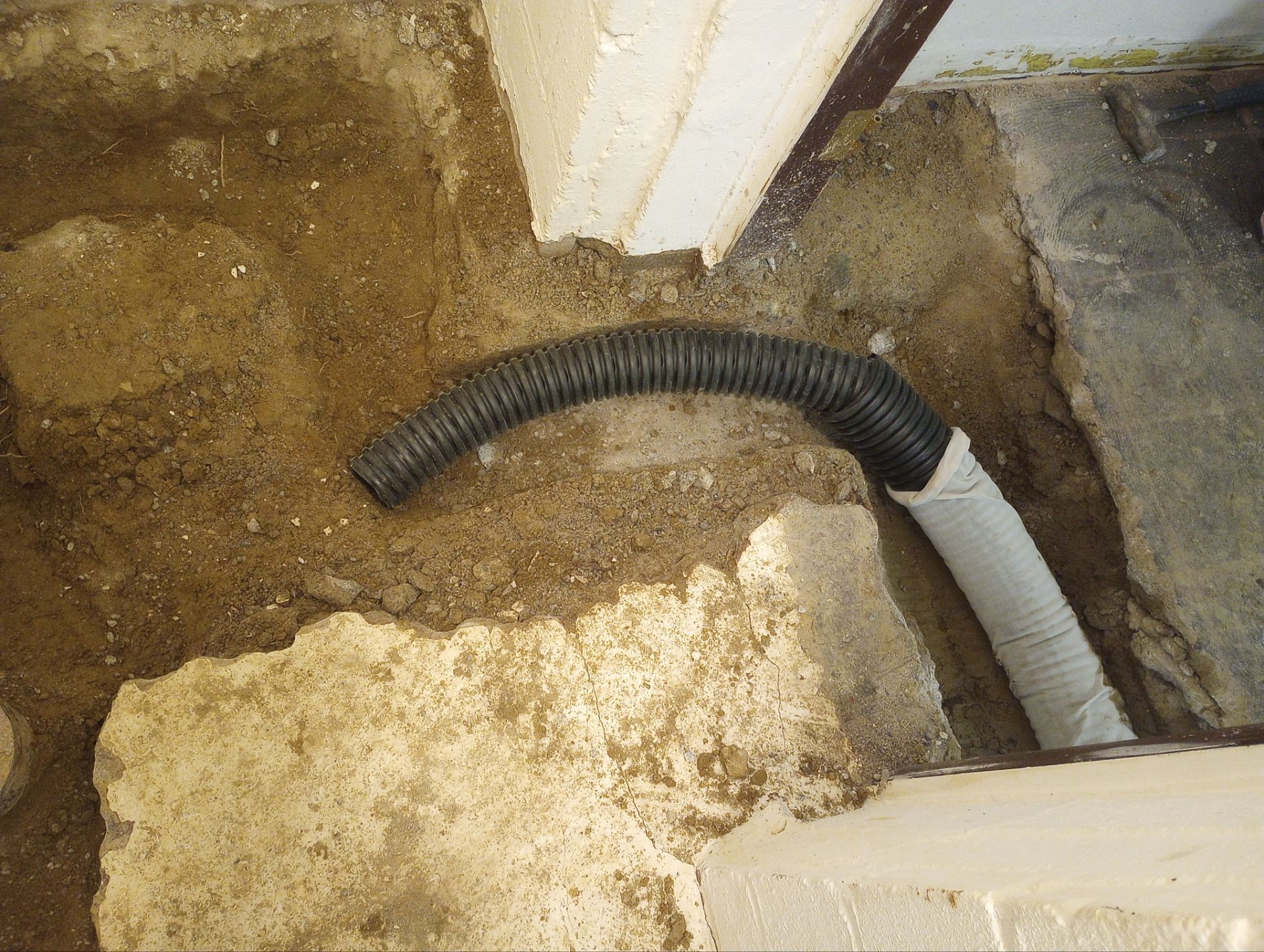South Minneapolis Drain Tile by Waterproofing Northeast