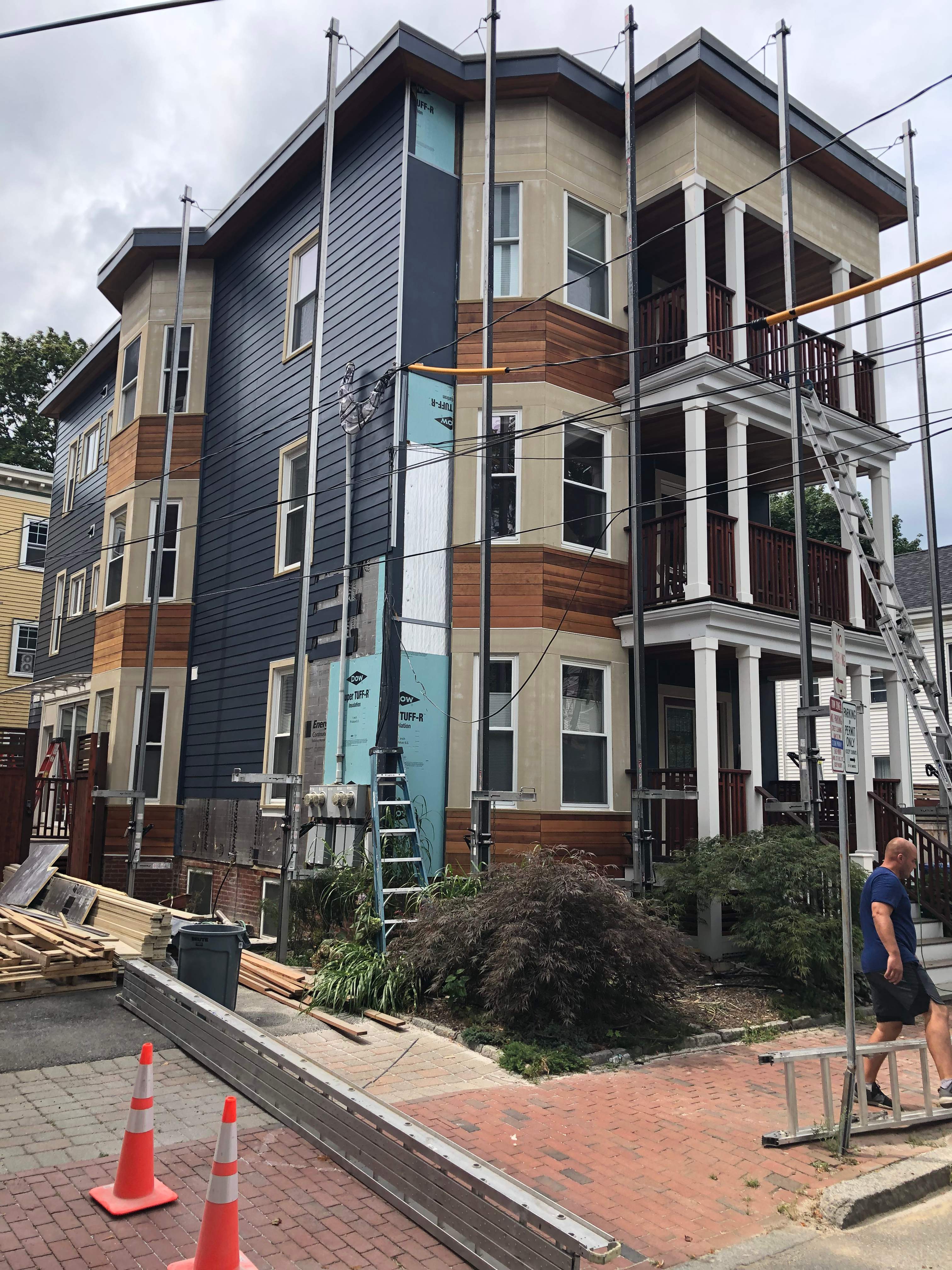 Siding Installation using James Hardie by UBrothers Construction