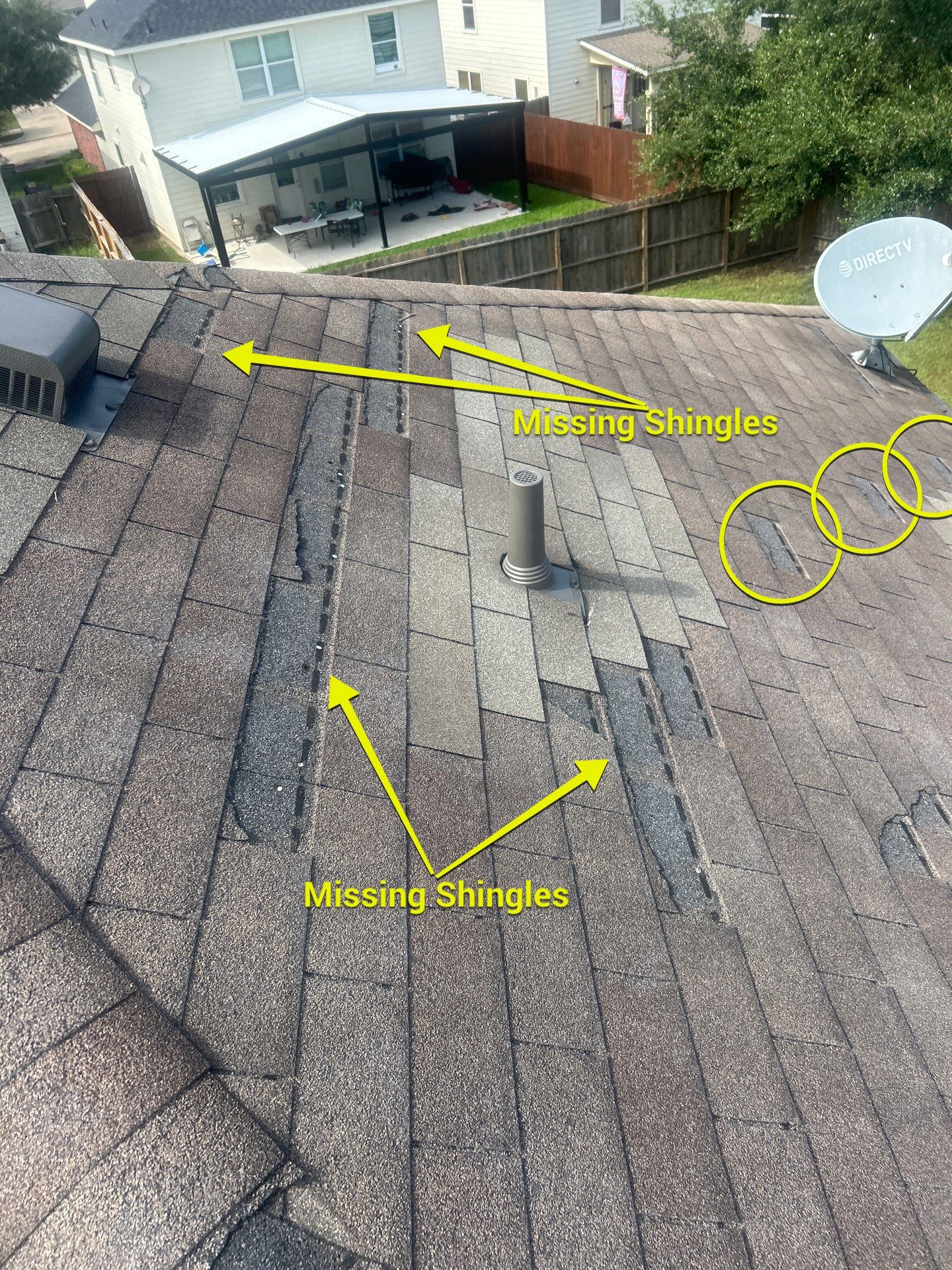 Residential Roofing Repair using Owen's Corning Duration (Lifetime) Shingles by Roof Repair Company