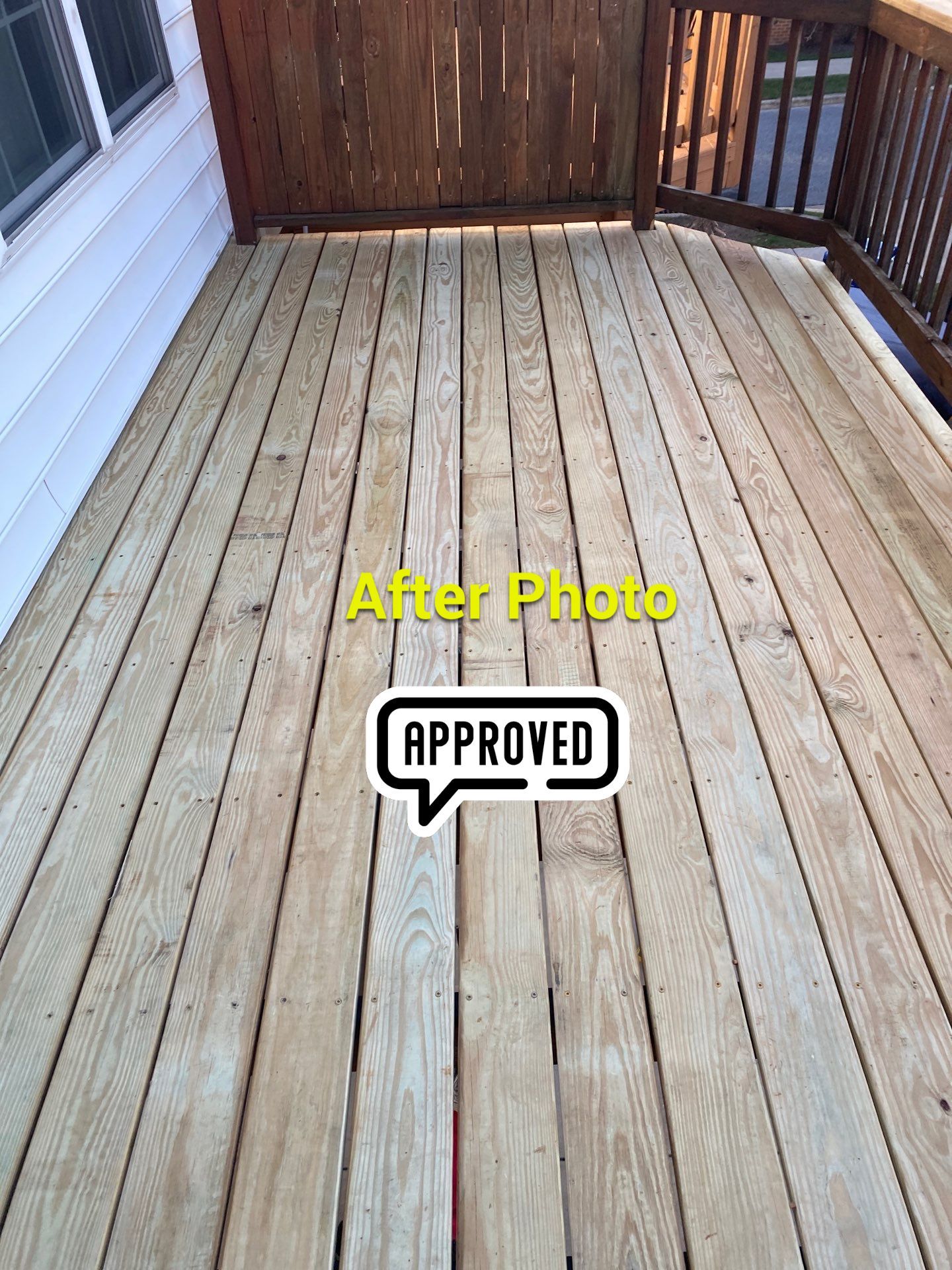 Deck Repair, New steps, New Paint job  by Alpha Design Services