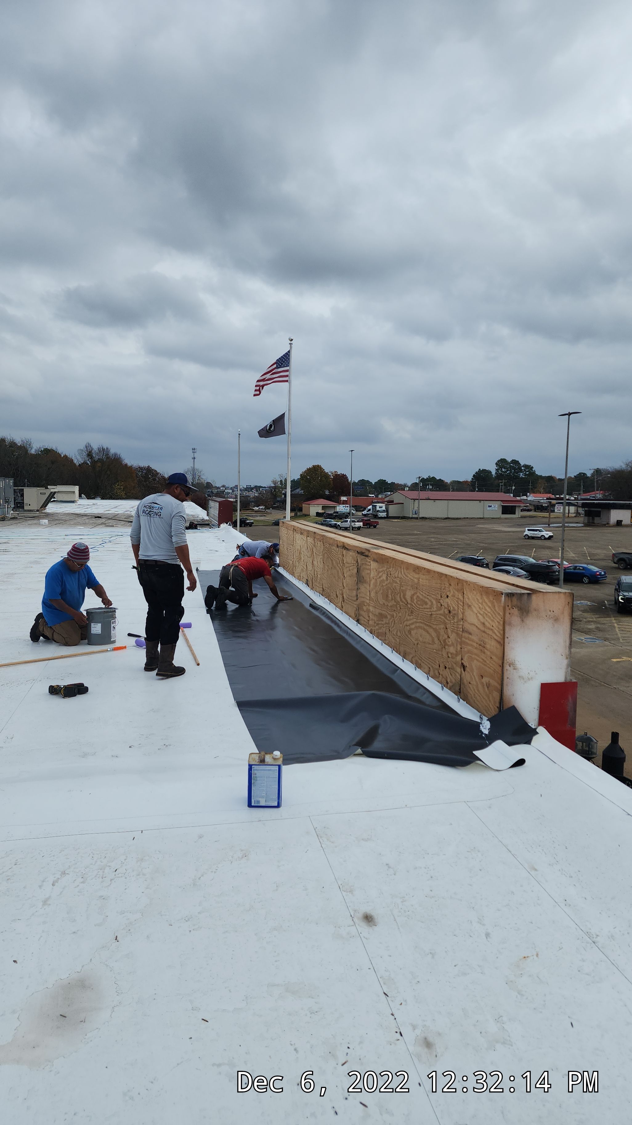 VA Clinic/Tractor Supply in Idabel, Oklahoma by Hostetler Roofing