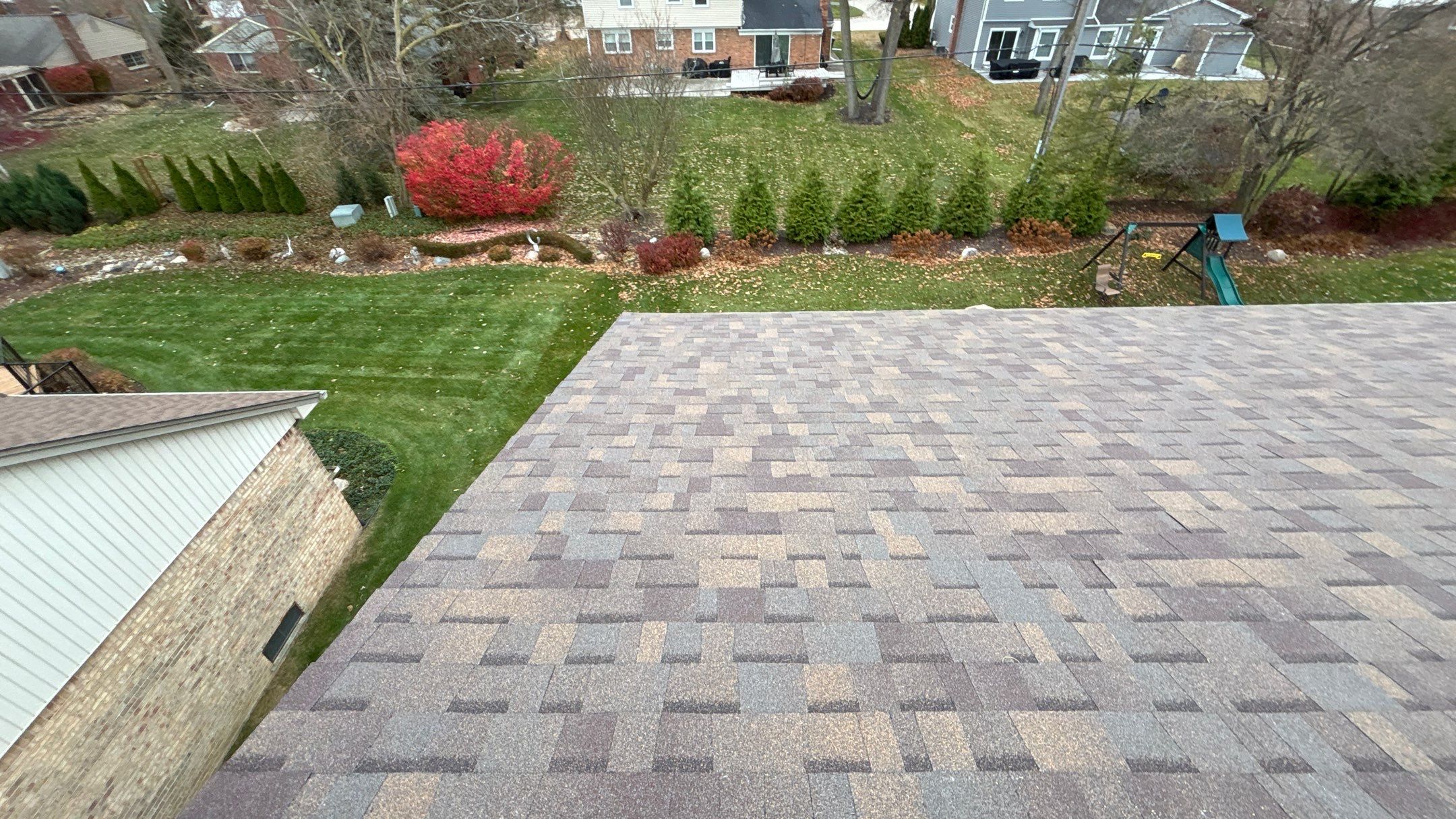 Roof Replacement using Owens Corning Teak by 180 Contractors