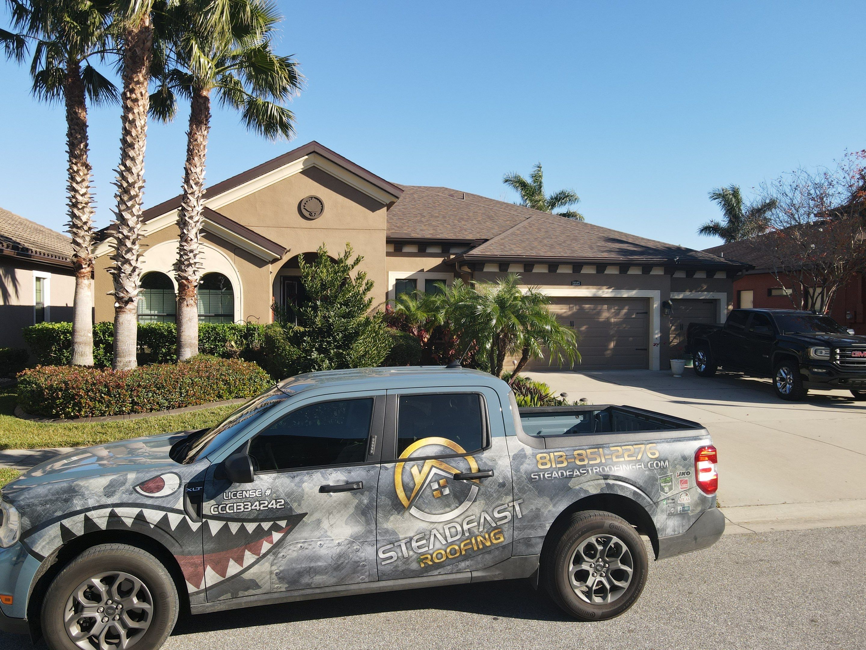 Roof Replacement in Riverview FL. by Steadfast Roofing