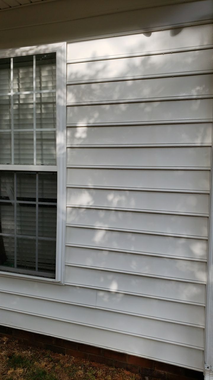 House Wash using cleaner by Power Wash Masters LLC