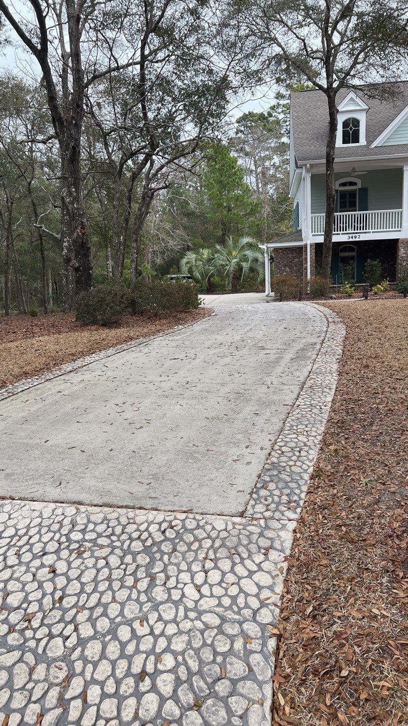 Driveway using Concrete Sealant by DuraSeal