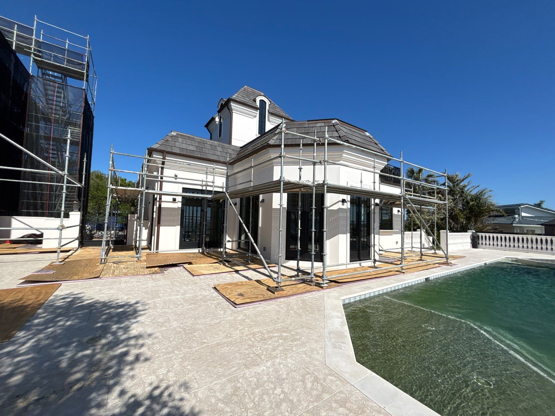 Gutter Installation using Half Round Seamless Gutters in Tampa FL by Gutter Professors