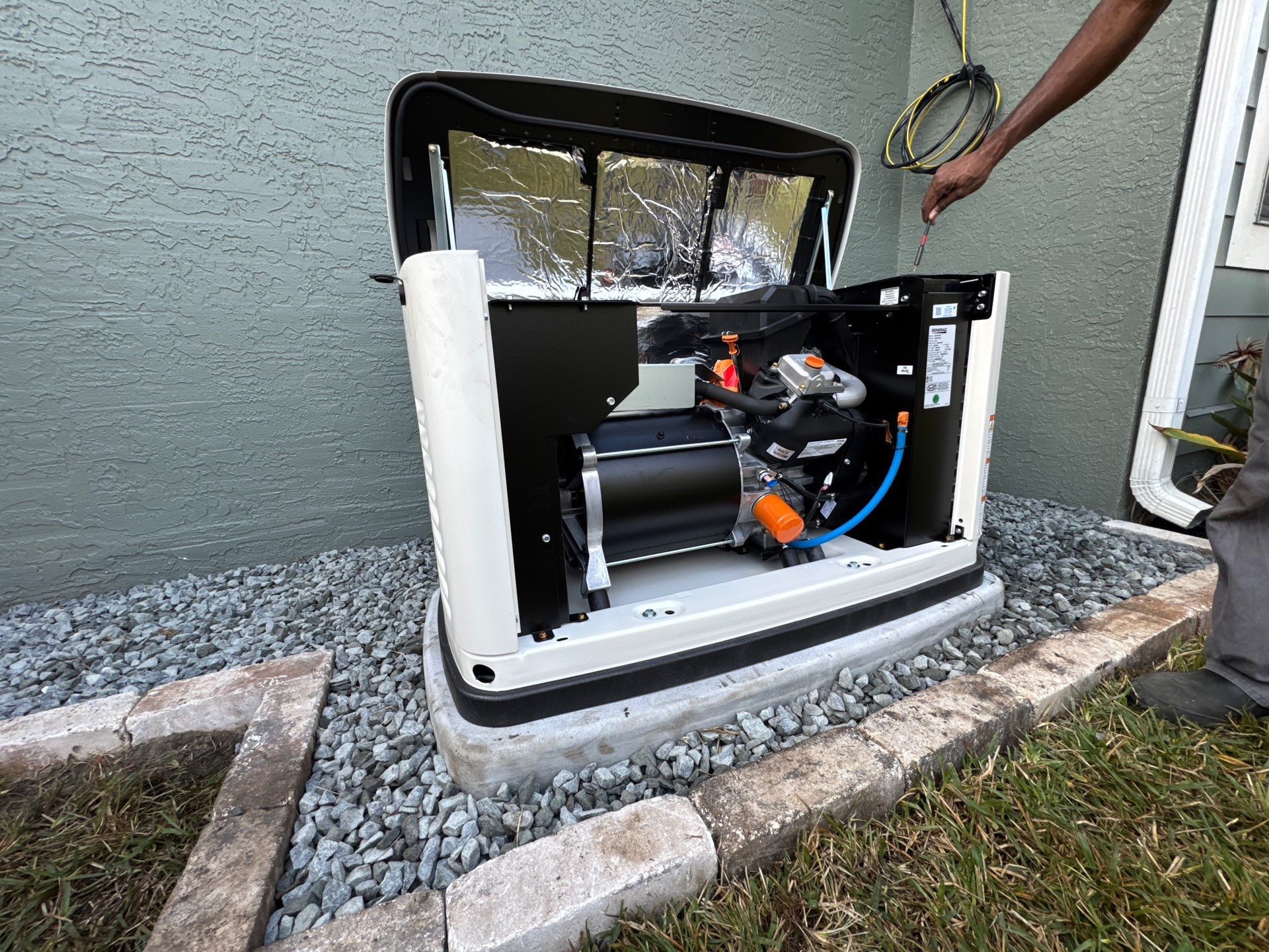 Electrical Upgrade and Generator install in Longwood by Smartron Electric
