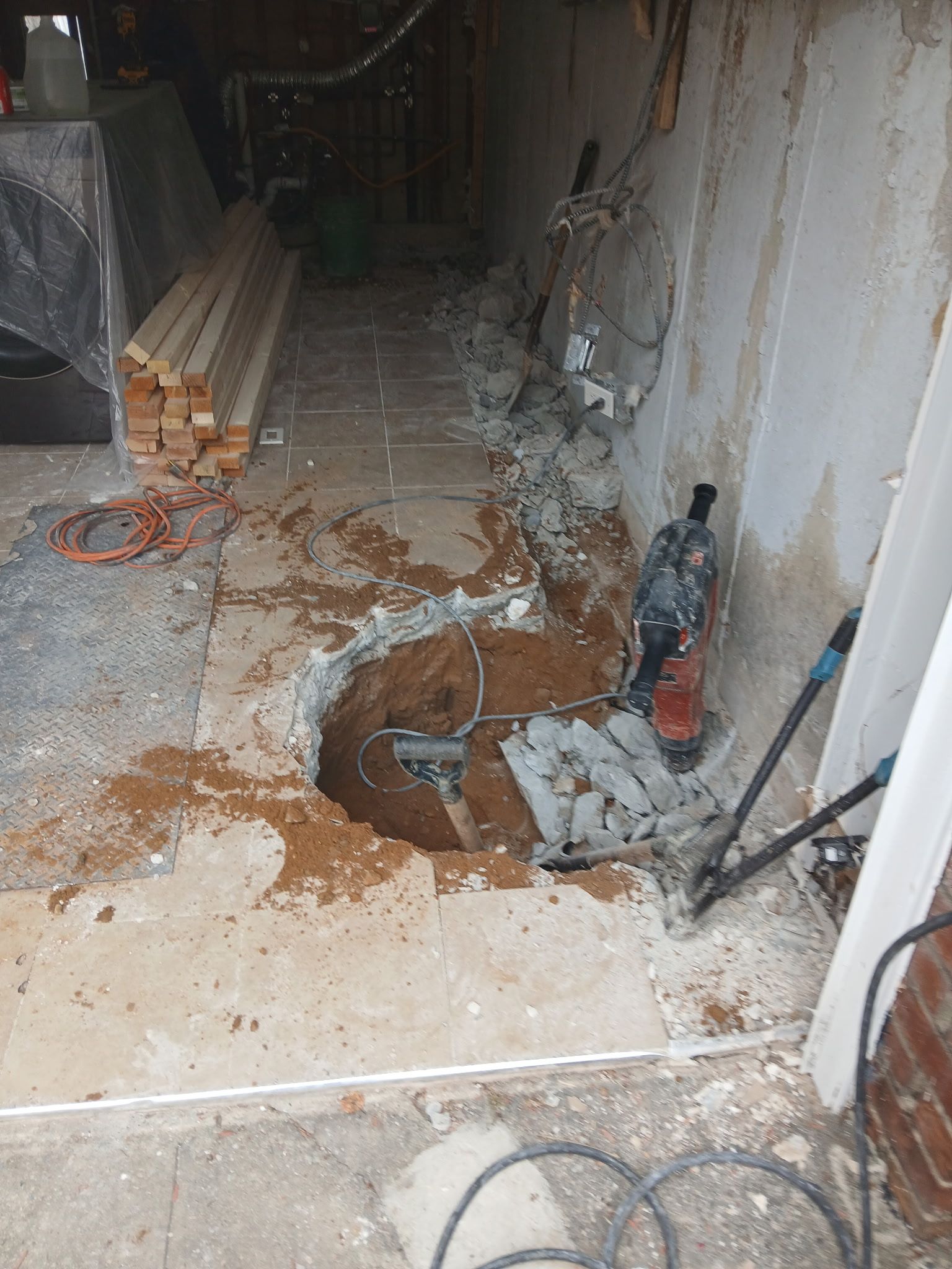 217th St, Flushing by A.M. Shield Waterproofing, Corp.