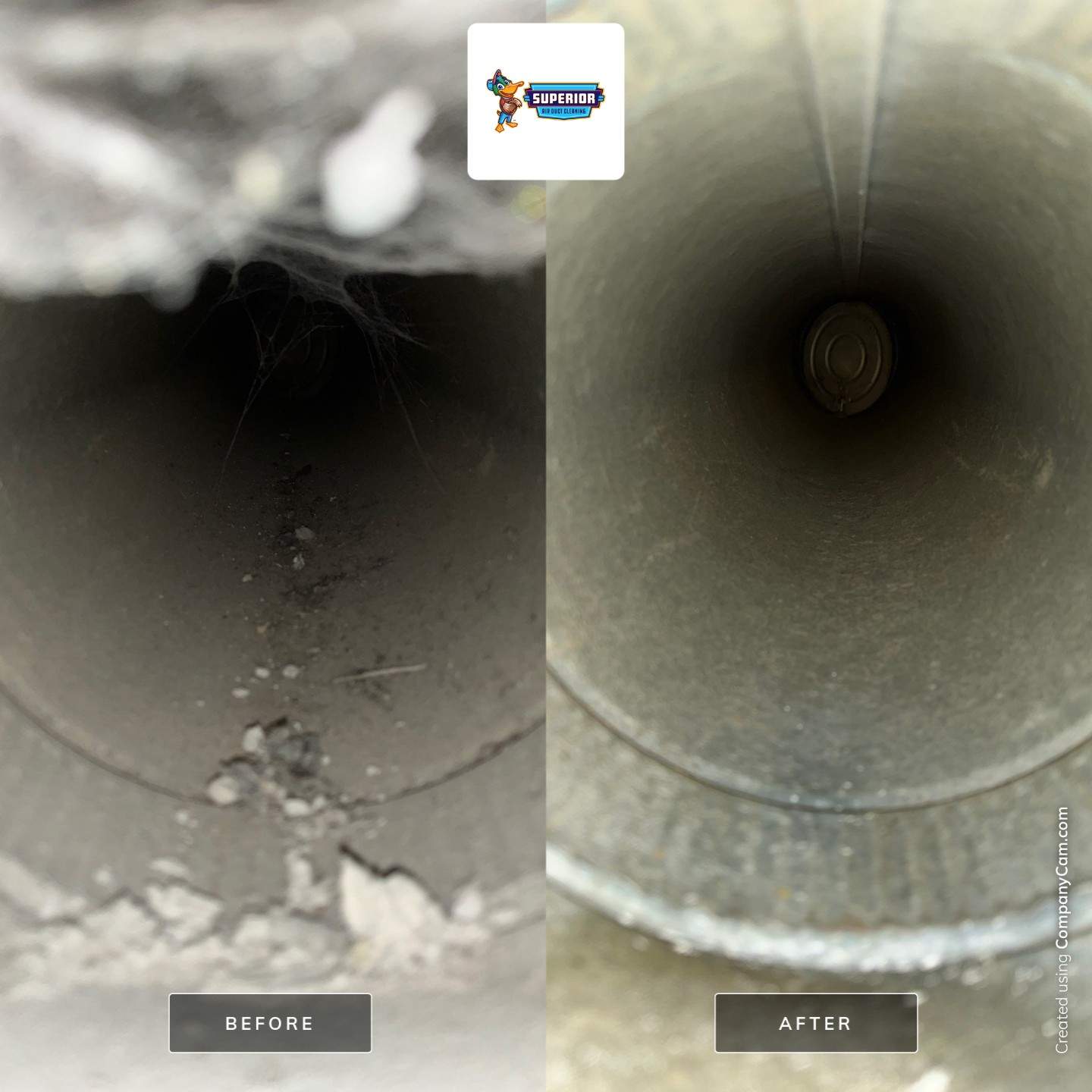 Air Duct Cleaning With a Vacuum Truck in Struthers, OH by Superior Air Duct Cleaning