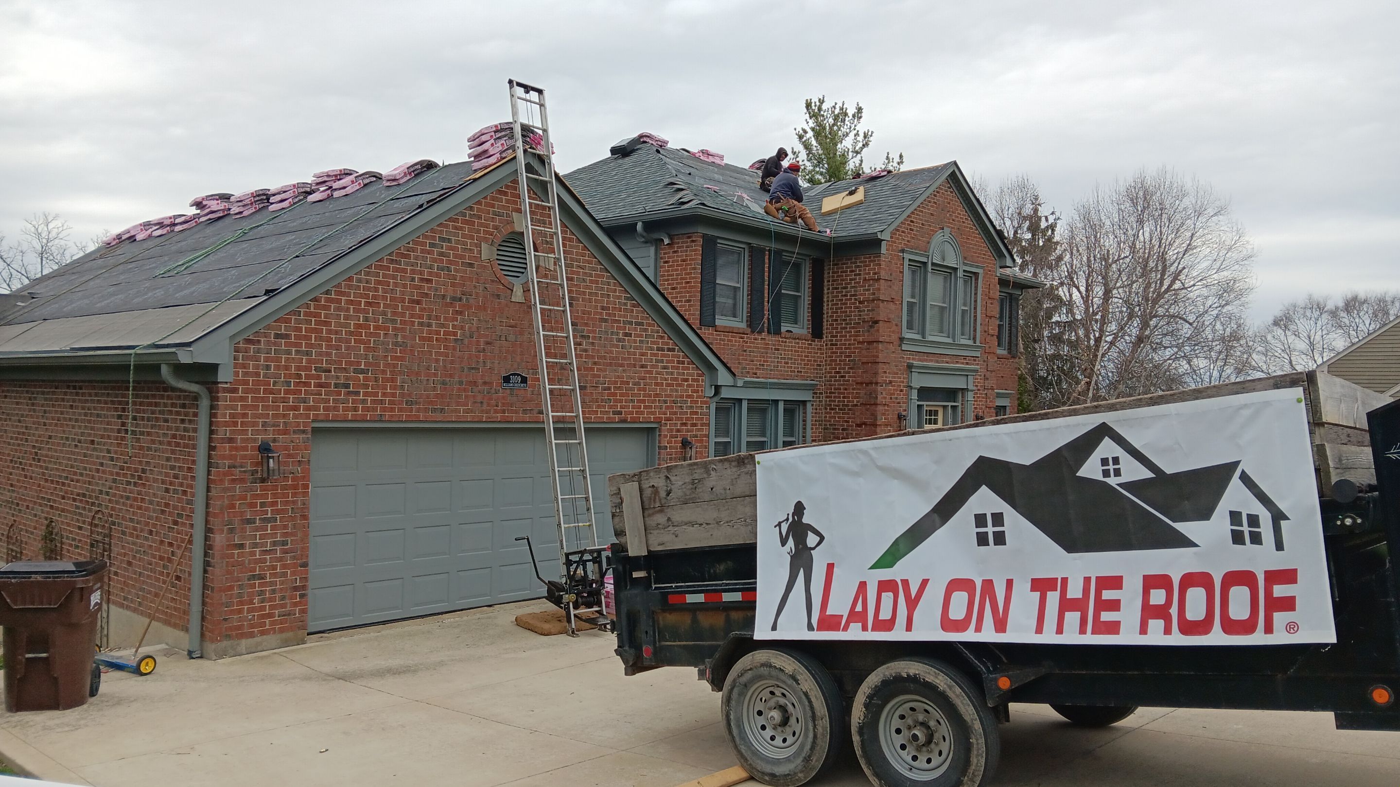 Project in Cincinnati, OH by Lady On The Roof