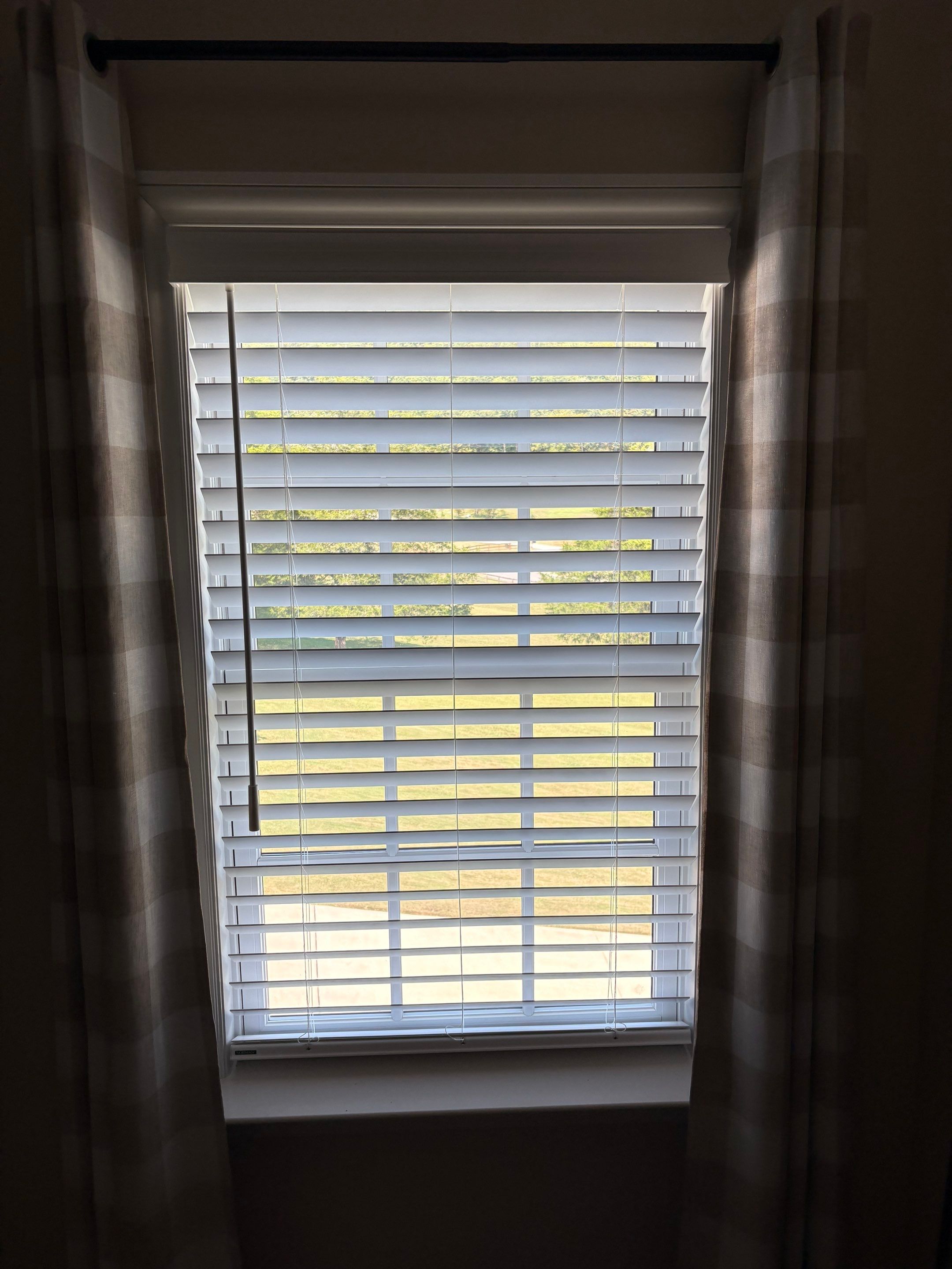 Faux Wood Blinds Project in Owens Cross Roads by Blinds and Borders