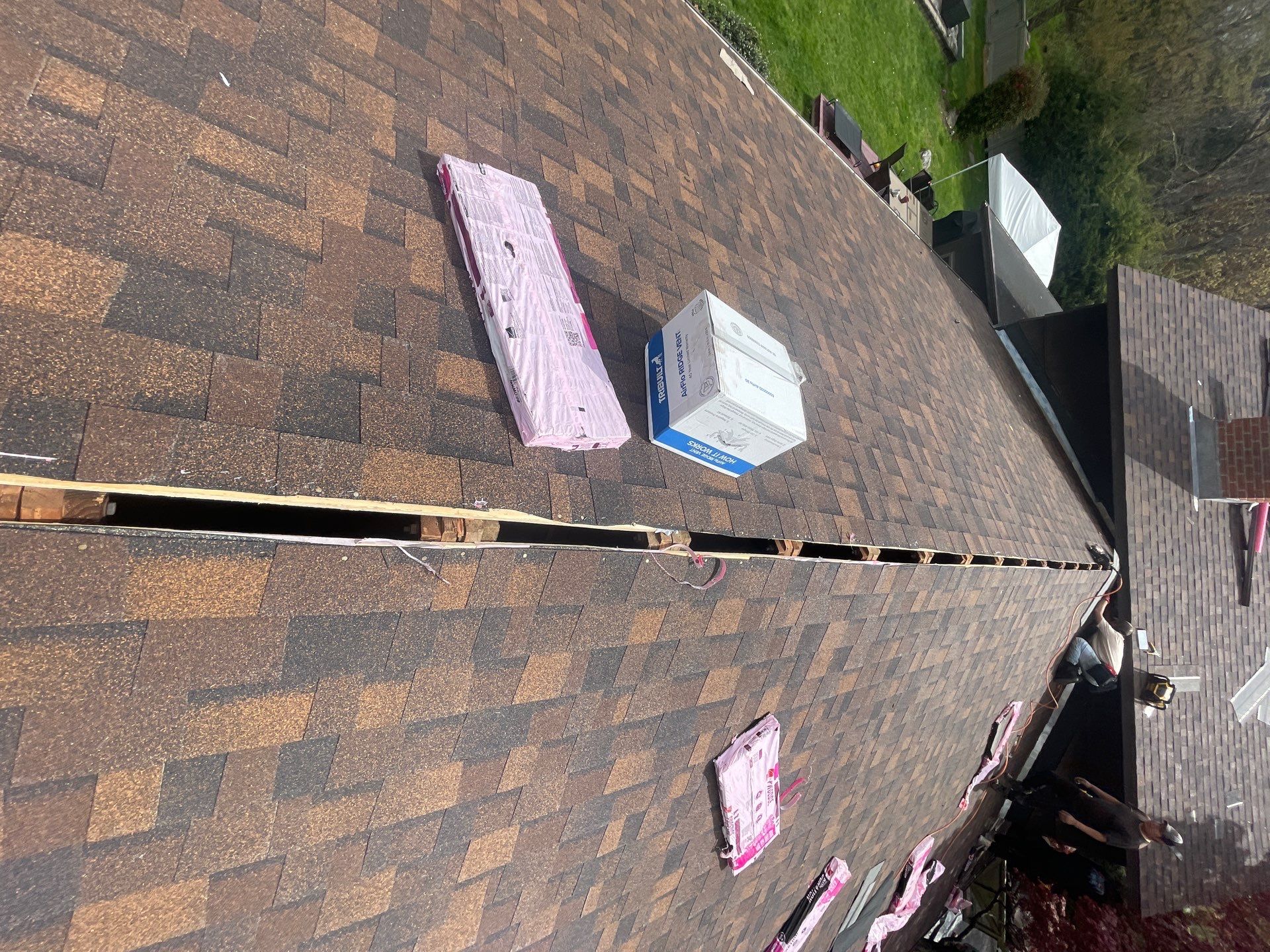 Residential Roof Replacement and Plywood Sheathing Repair in Torrington by A Plus Exterior
