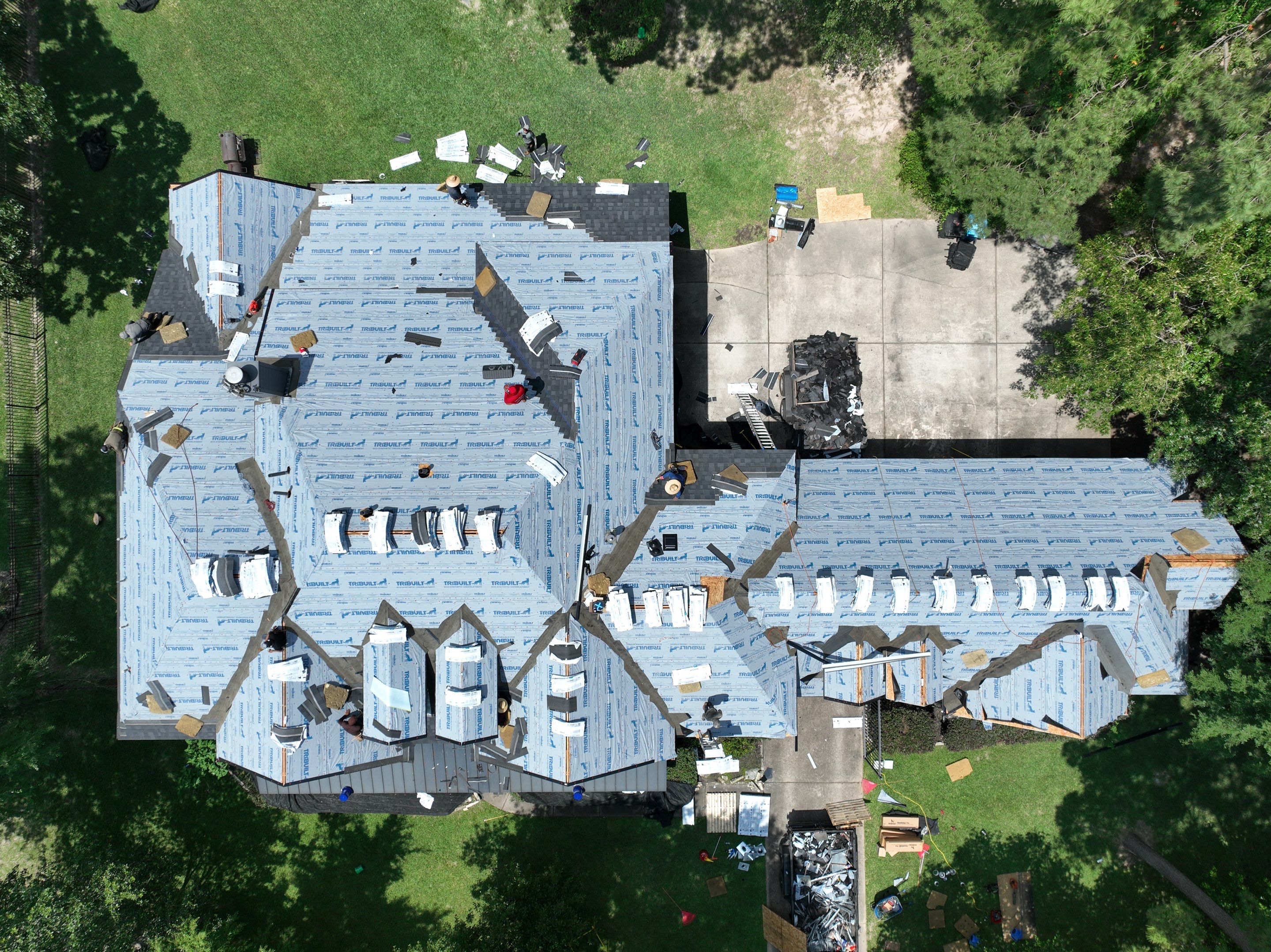 Roof Replacement - The Woodlands Texas by Roof Concepts Construction