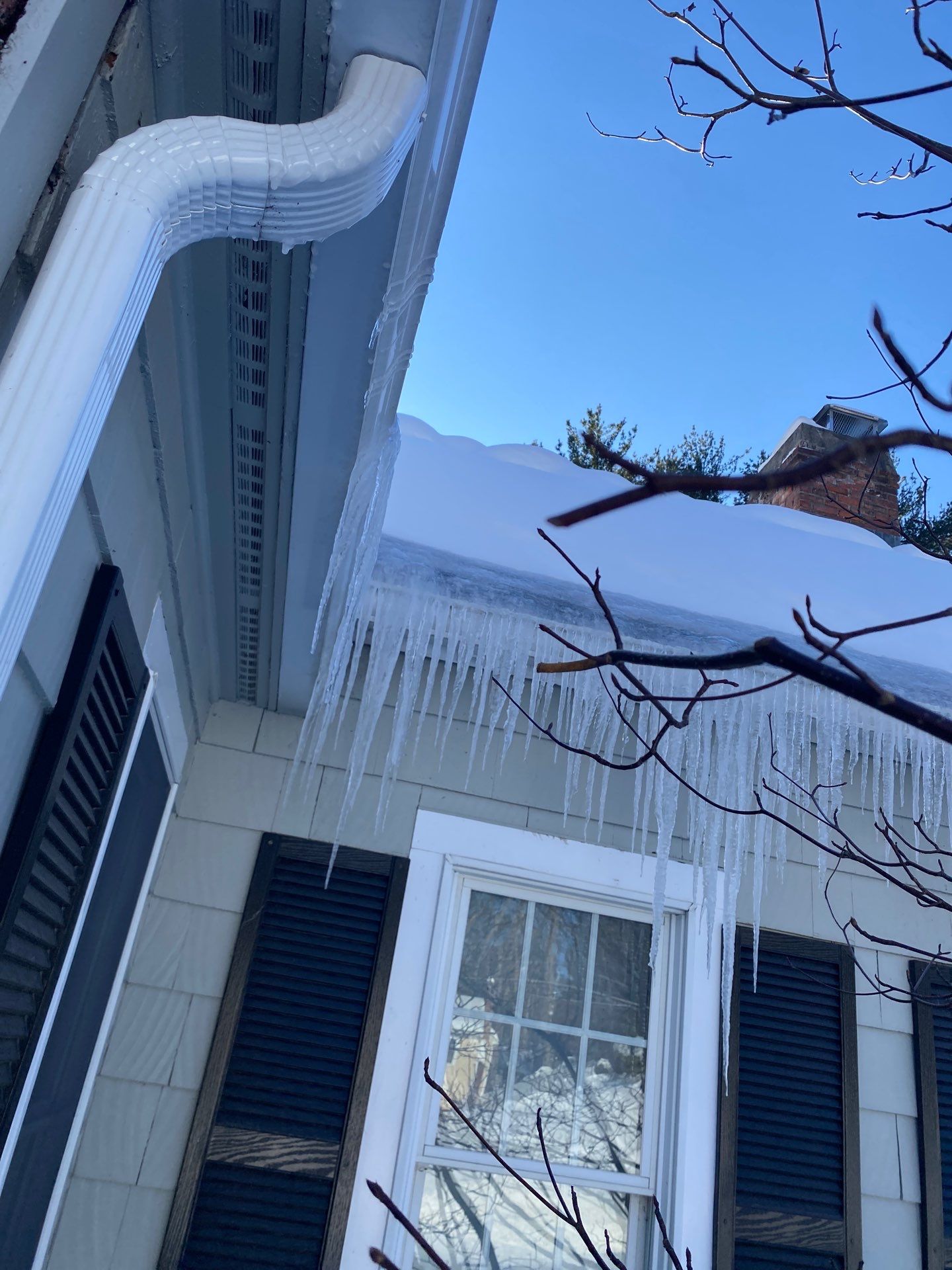 Snow removal by Mighty Dog Roofing of Greater Middlesex County