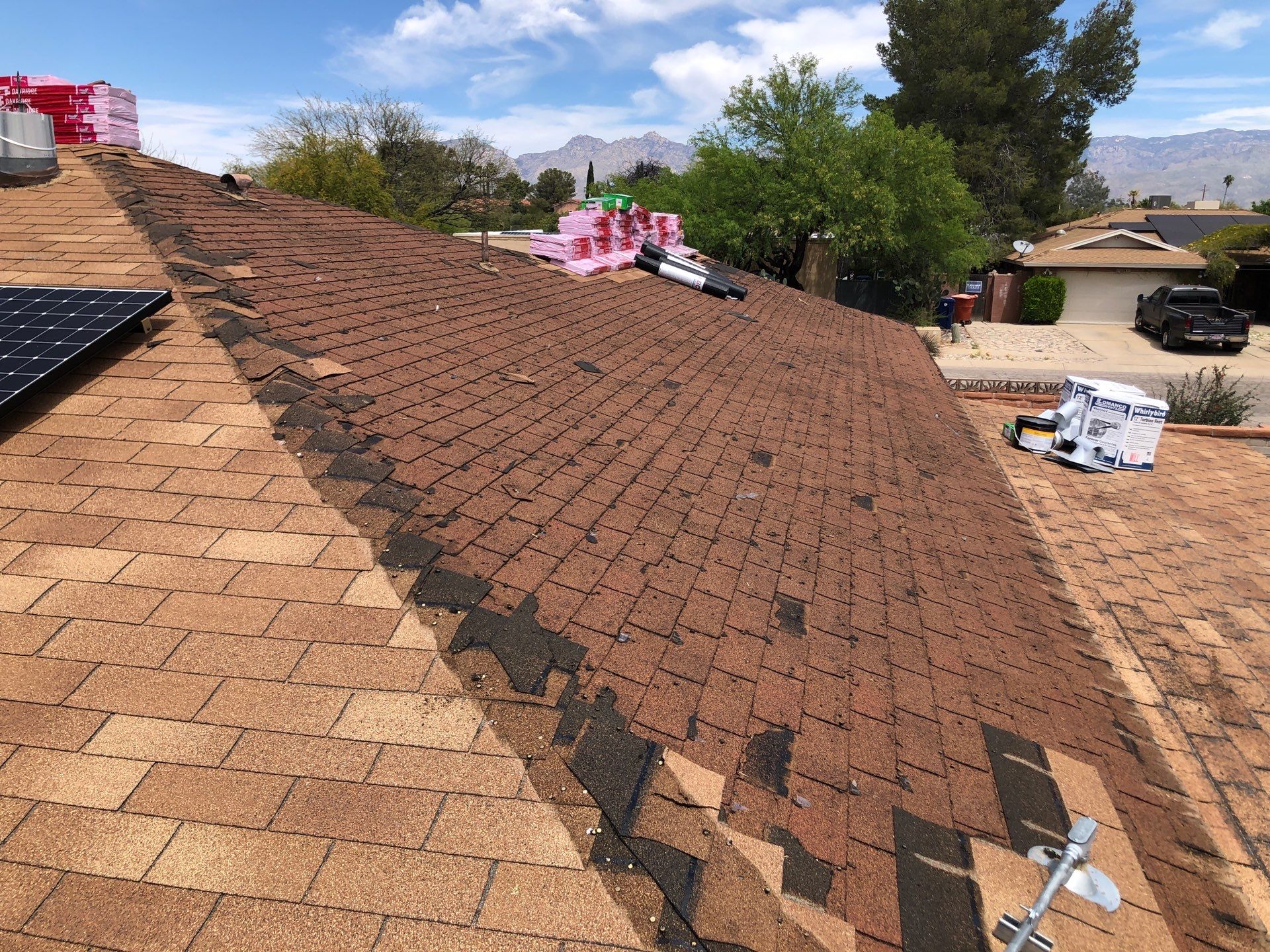 Desert Tan Shingles by Reimagine Roofing