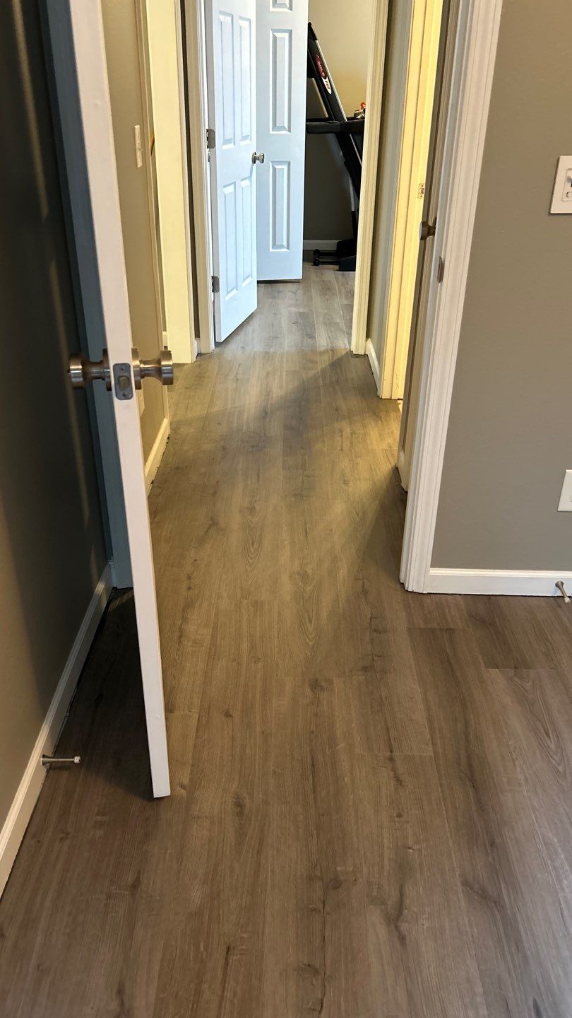 Whole House LVP Installation  by Footprints Floors of Nashville