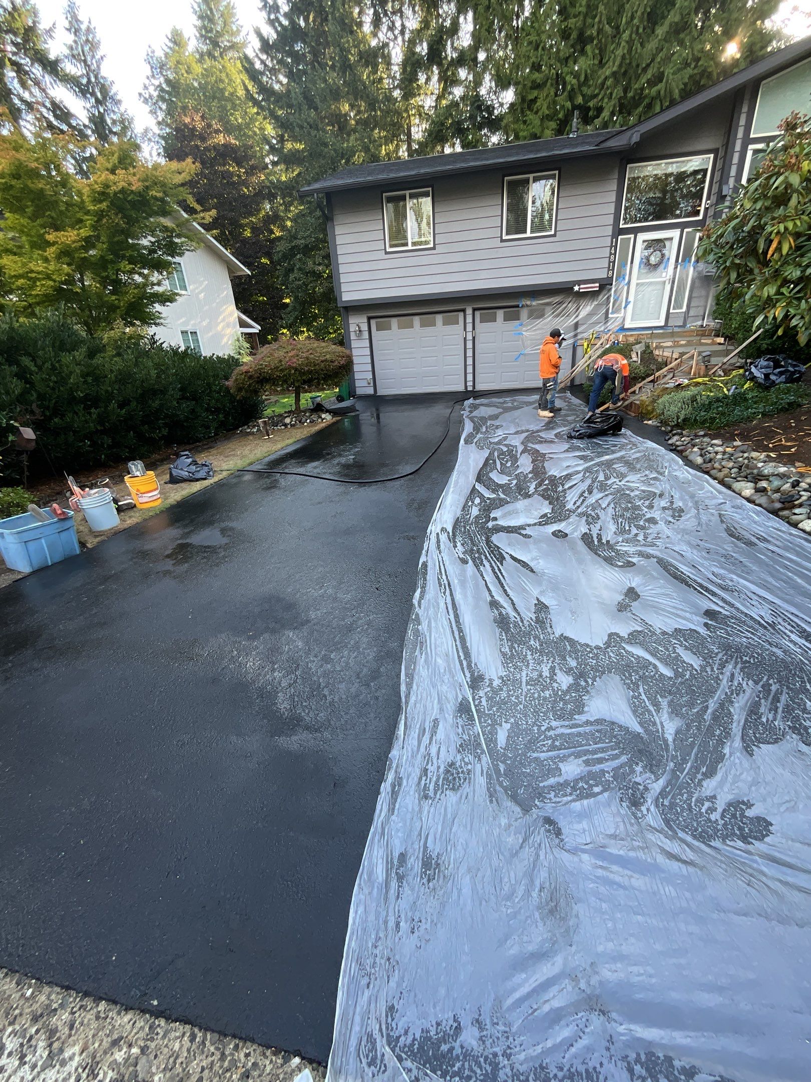 Patricia | Stairway Renovation, Concrete Project by Jireh Asphalt & Concrete Inc 