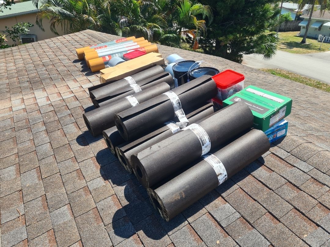 Residential Roofing Installation using 1" Nail strip metal roof by BLUES BROTHERS ROOFING