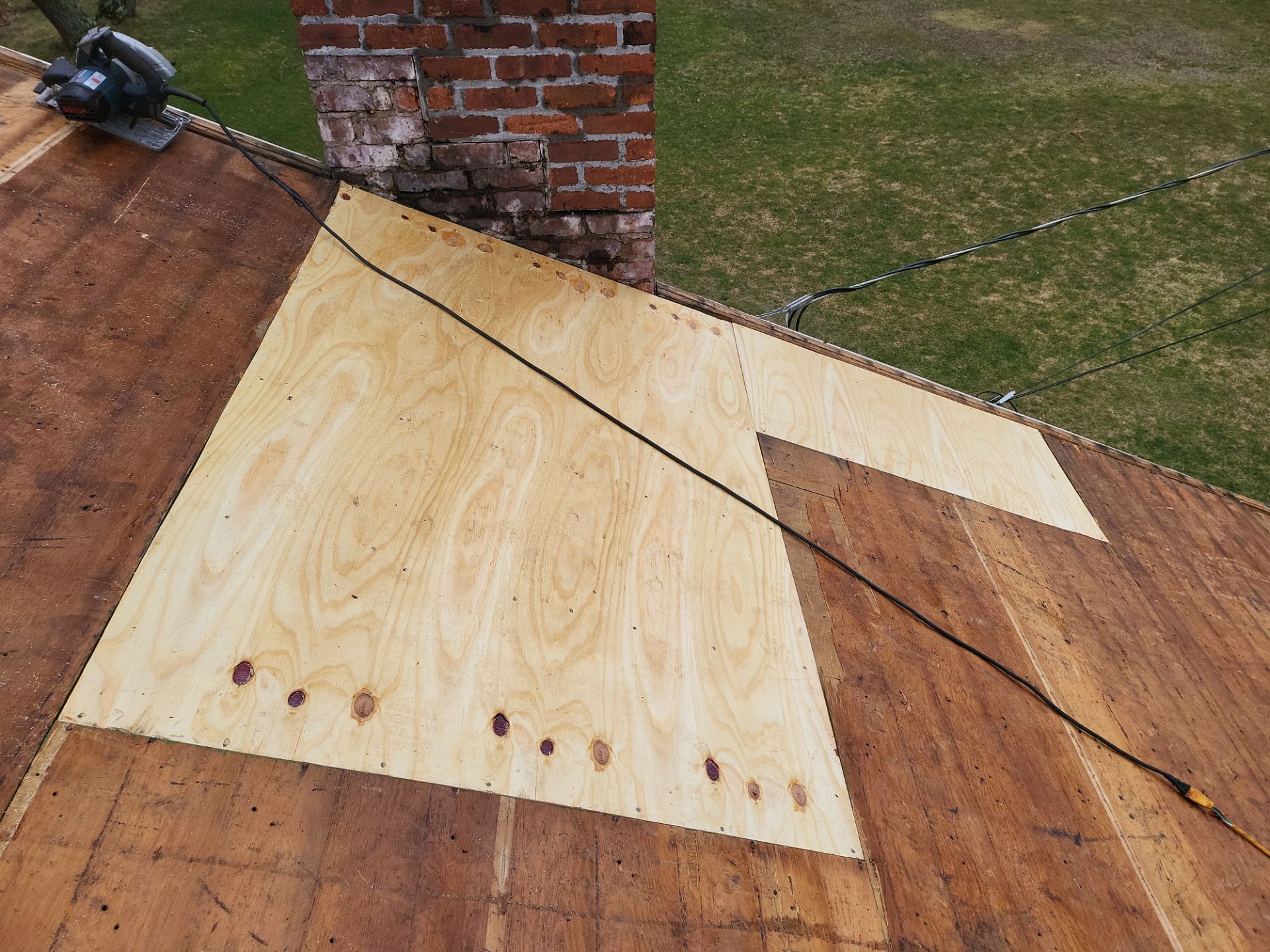 Residential Roofing Installation using Owens Corning TruDefinition Duration Designer - Black Sable by A Plus Exterior