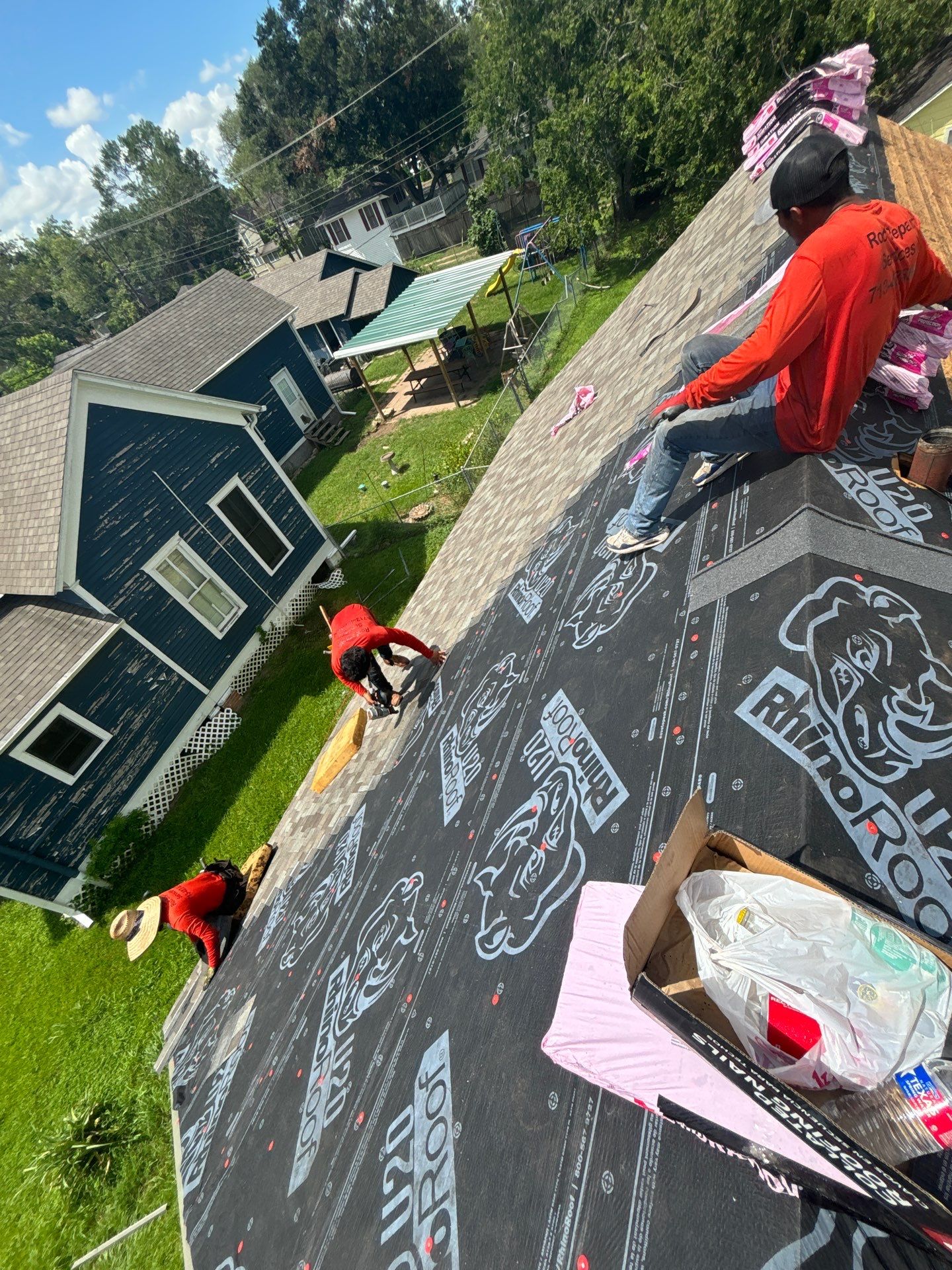 Residential Roofing Repair using Owen's Corning Duration (Lifetime) Shingles by Roof Repair Services LLC