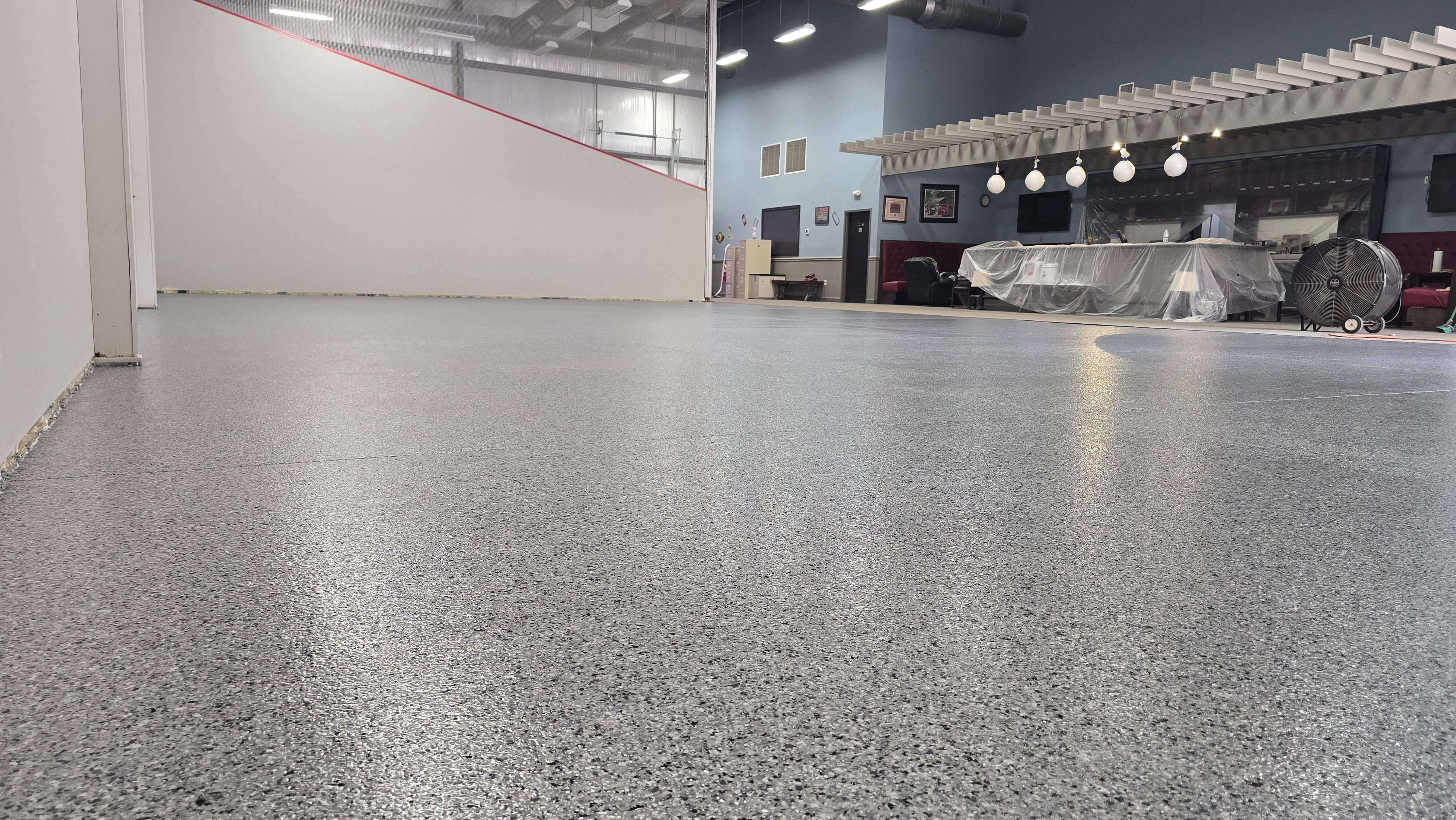 Garage using Nightfall by Elite Floor Solutions