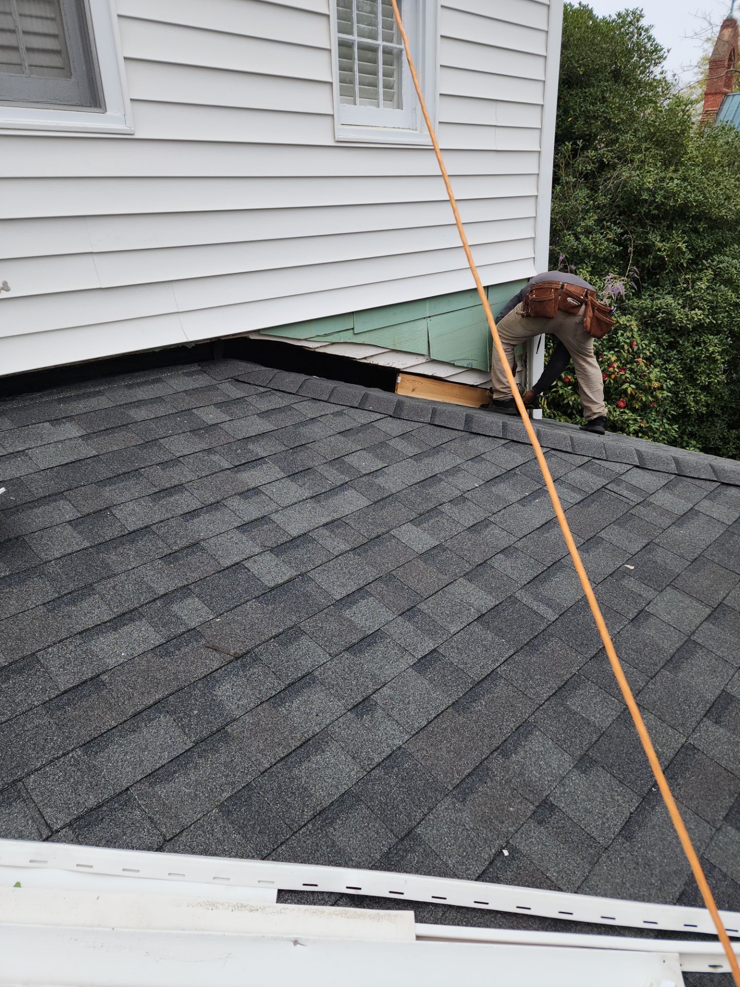 Residential Roofing Repair using Owens Corning Oakridge- Driftwood by Indigo State Roofing