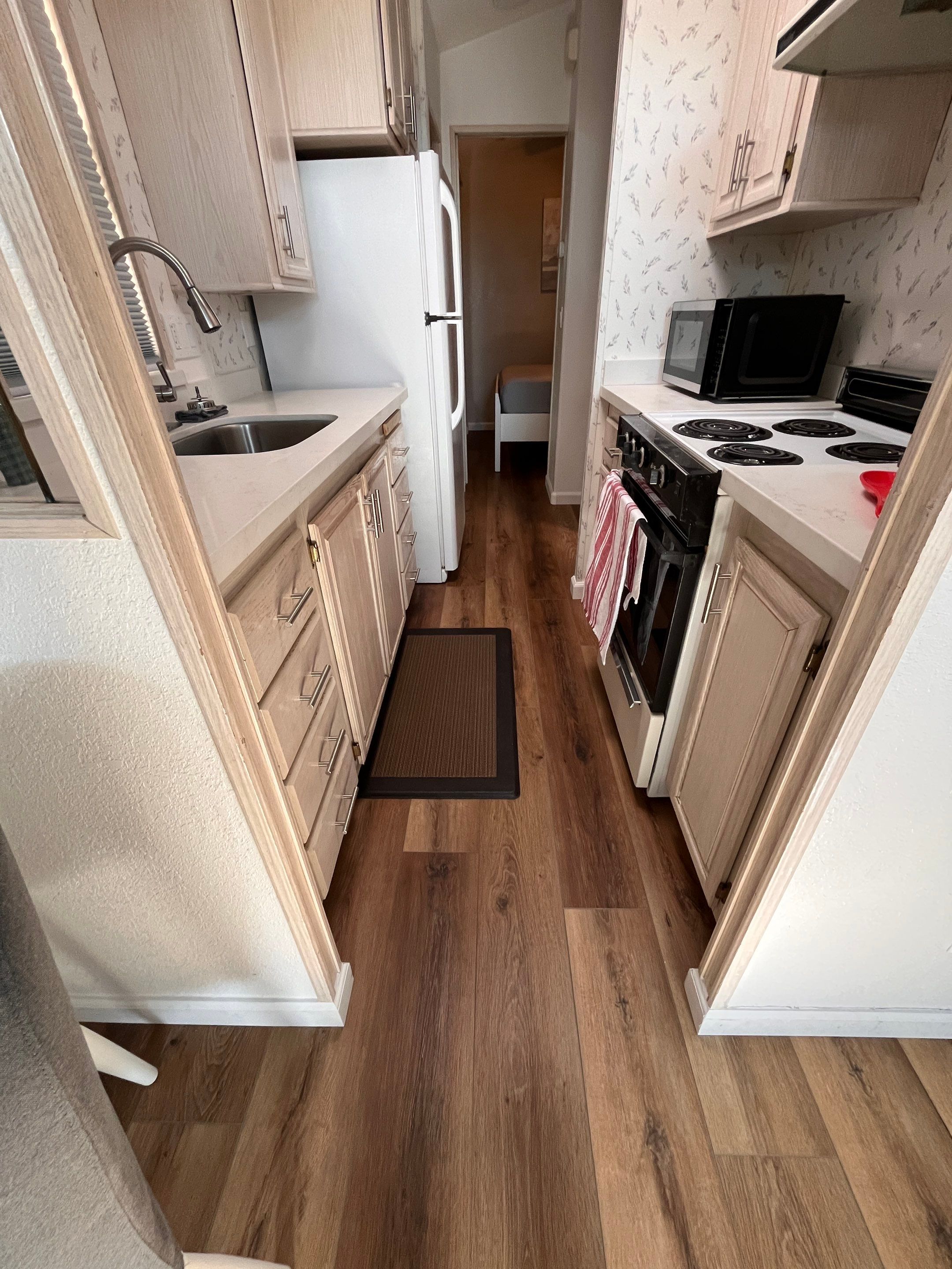 Flooring Installation using Luxury Vinyl Plank by Footprints Floors of Chandler 