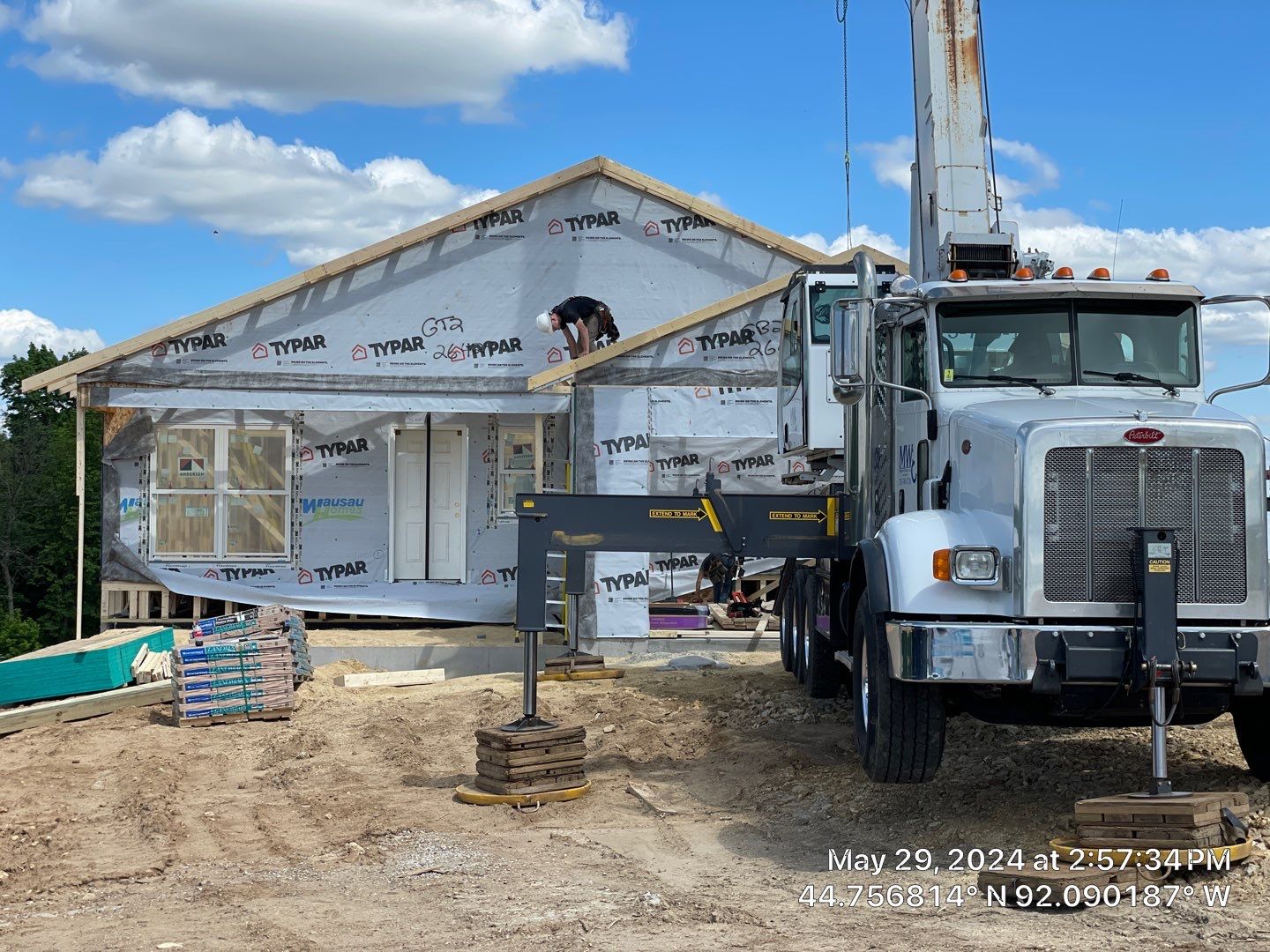 Elmwood, WI Build by Bauer Estates LLC