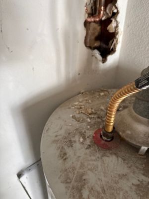 bursted pipe
