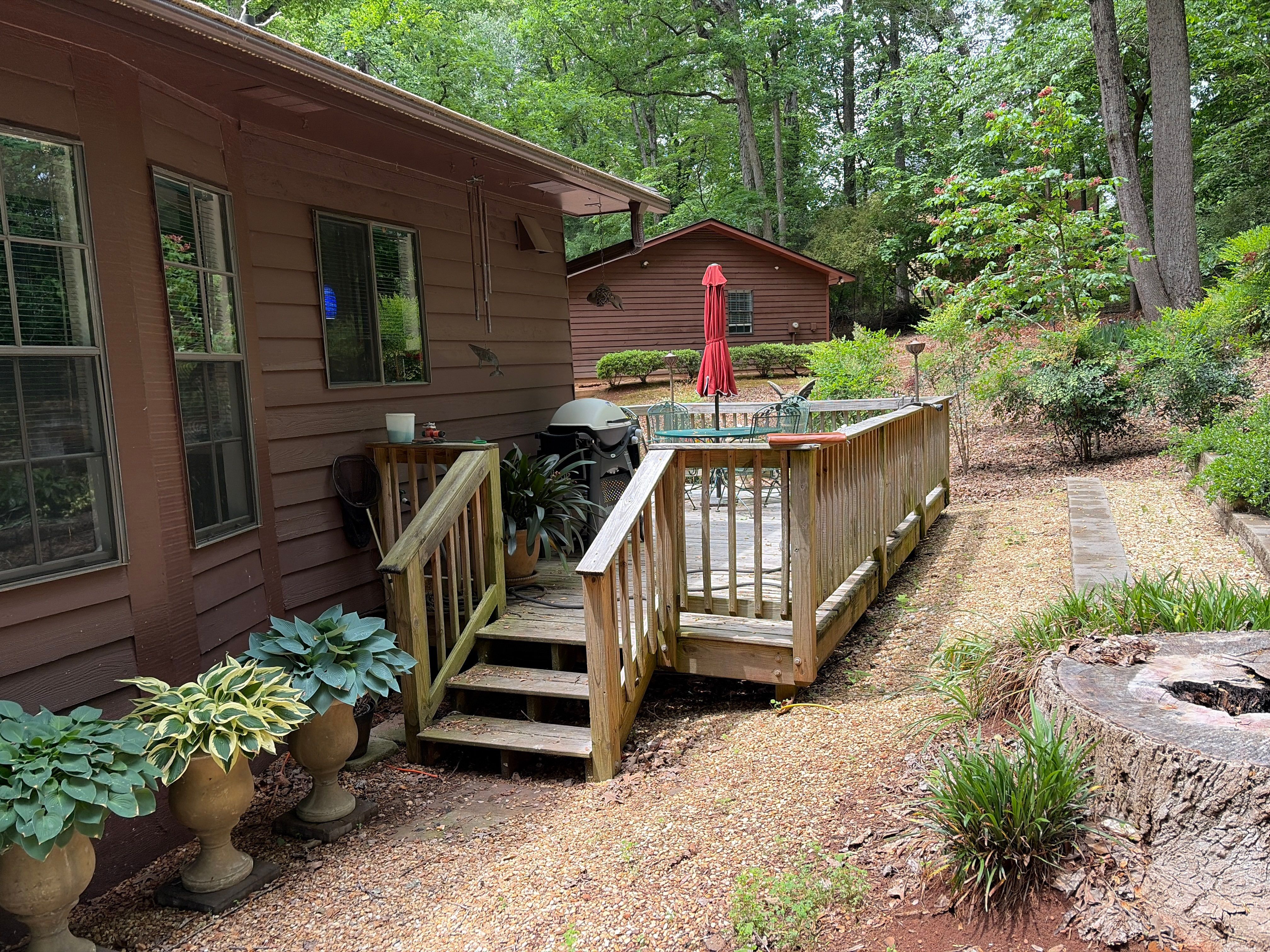 Lawrenceville, GA Deck Resurface using Trex Enhance Basic Series Decking by Nelson Exteriors