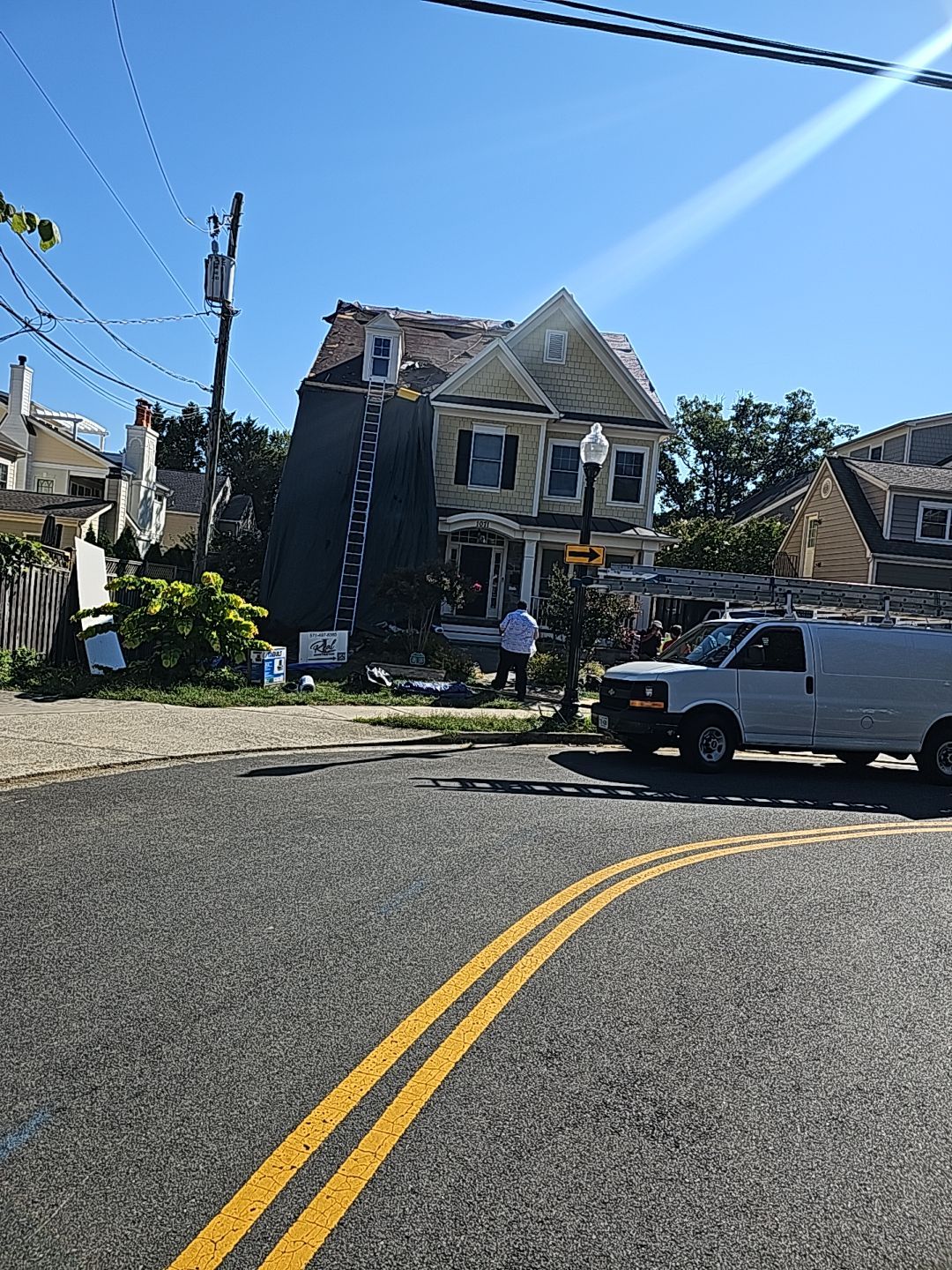 Residential Roofing Installation using Shingles  by Real1Construction