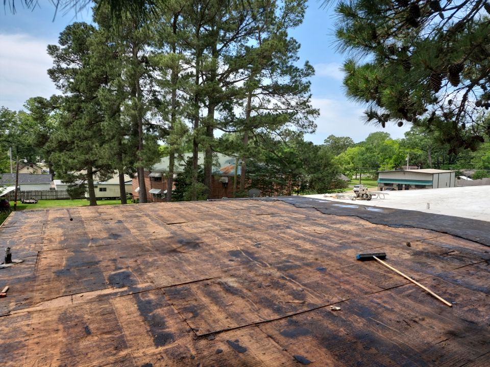 Commercial Roofing Installation using 60 mil PVC by Hostetler Roofing