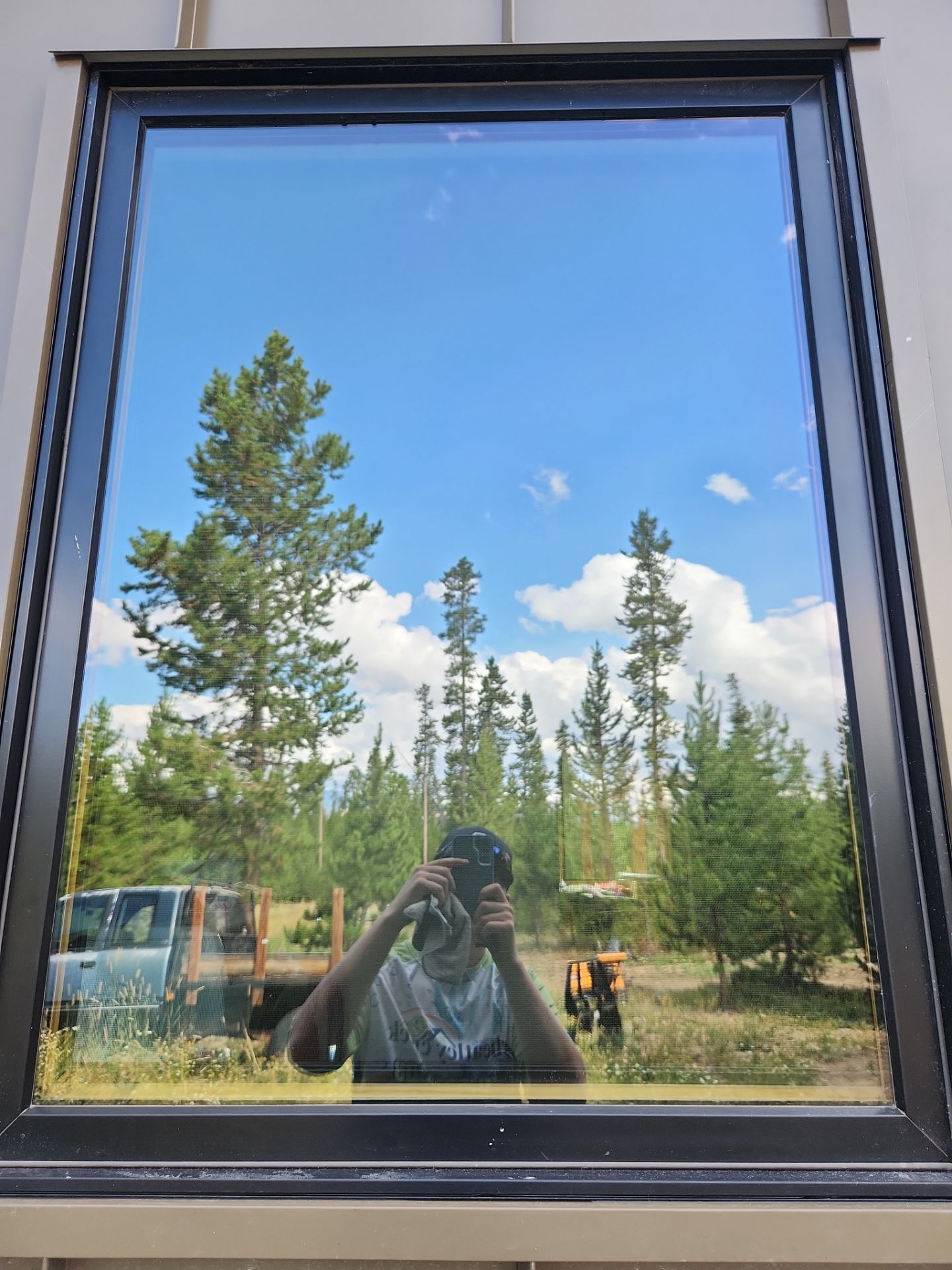 Window Washing using Ninja Scrubbers by Wheatley Creek Services